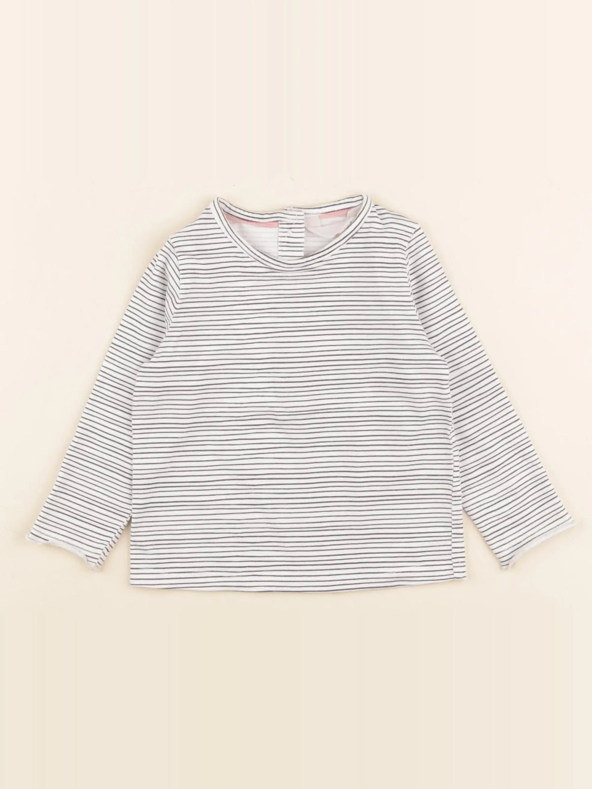 John Lewis - tee-shirt bleu - 9/12 mois
