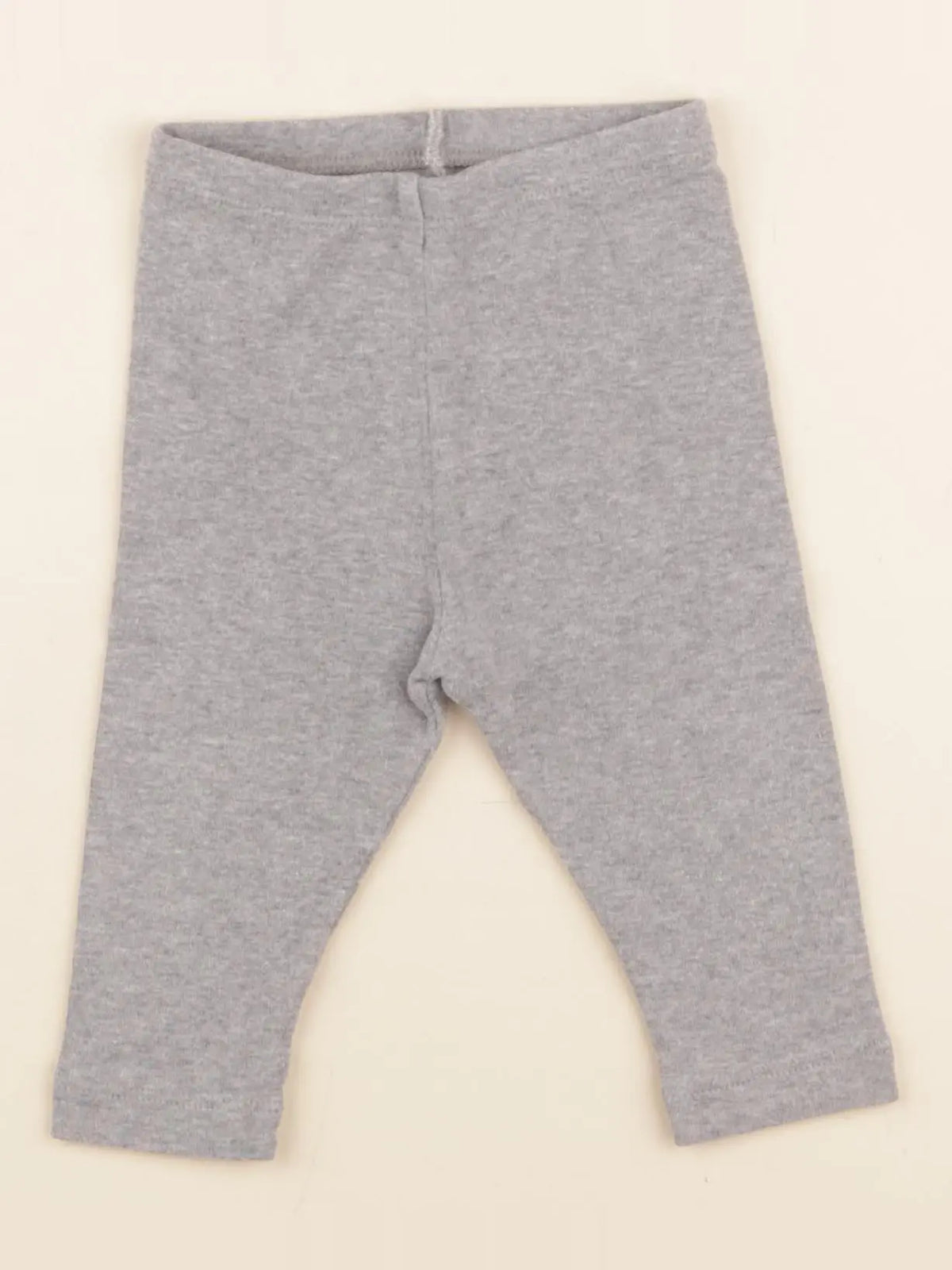 Petit Bateau - legging gris - 6 mois