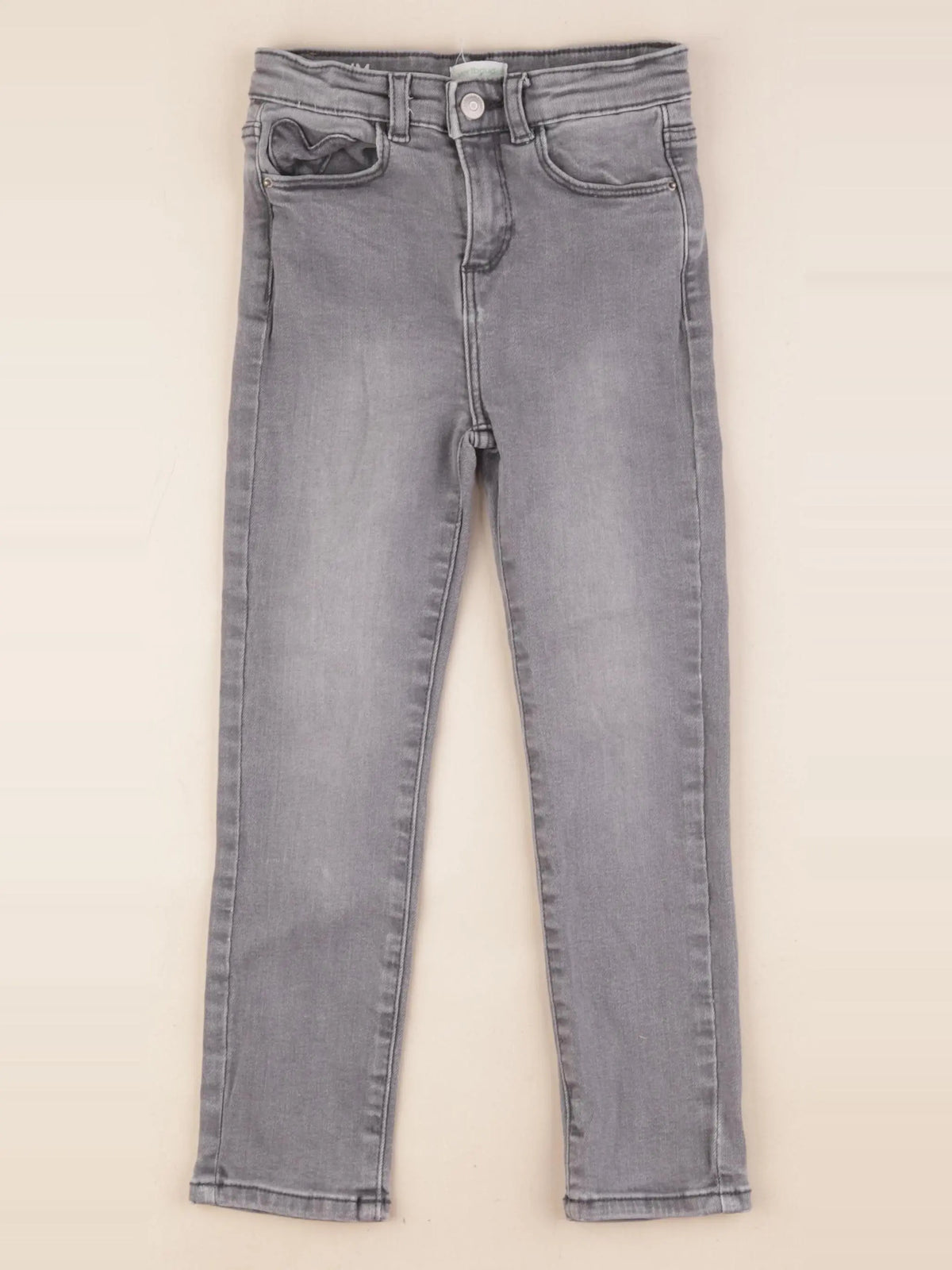 Vertbaudet - jean gris - 6 ans