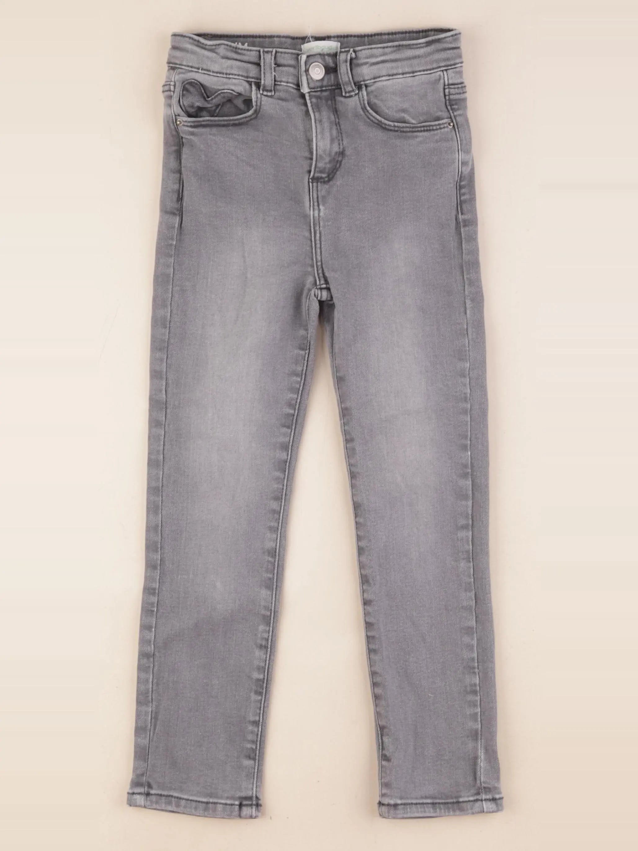 Vertbaudet - jean gris - 6 ans