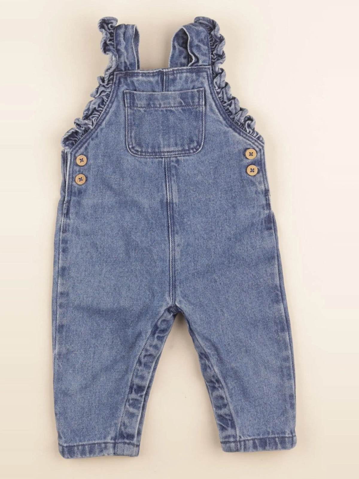 Boutchou - salopette bleu - 6 mois