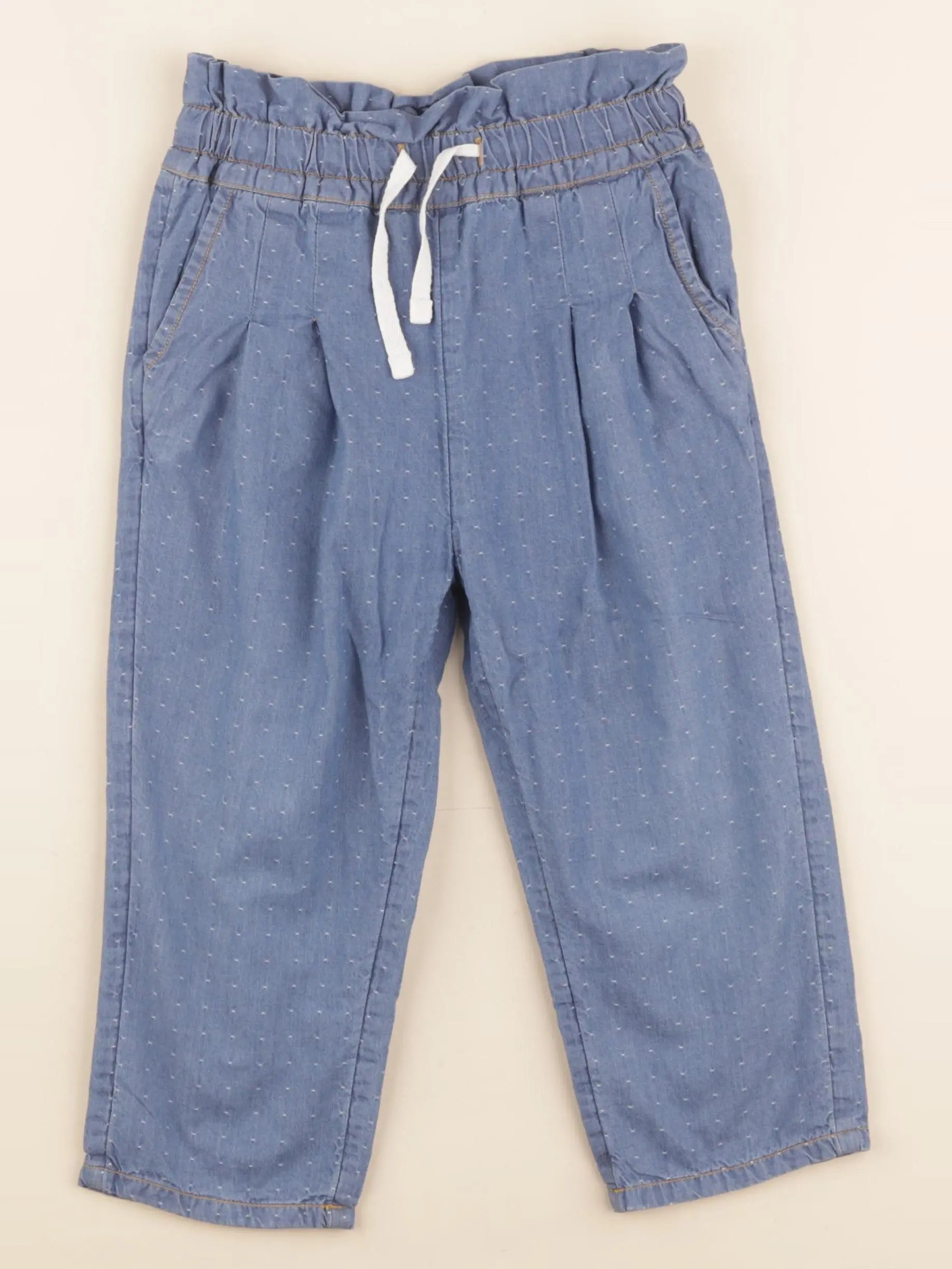Boutchou - pantalon bleu - 36 mois