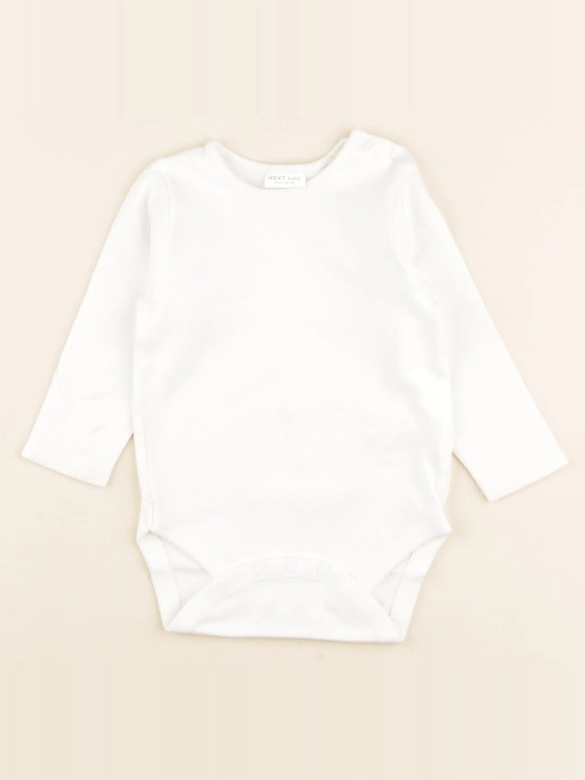 Next - body blanc - 9/12 mois