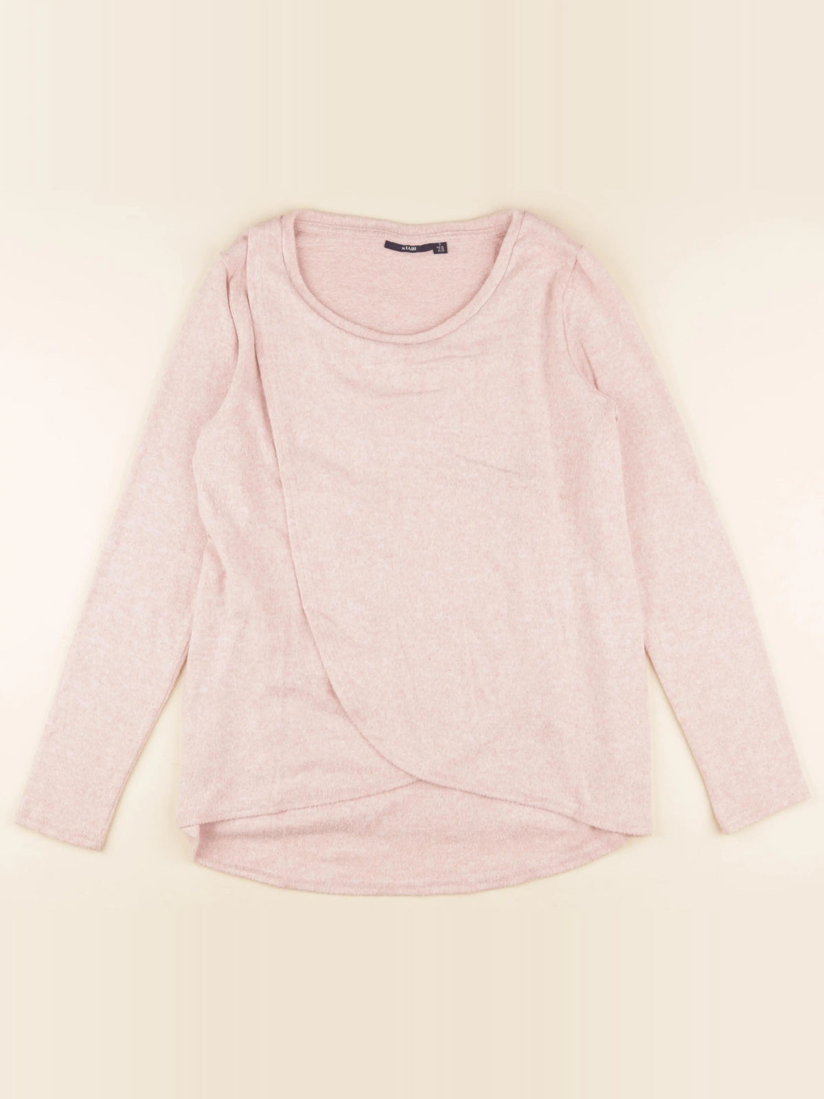 Kiabi - pull allaitement rose - s