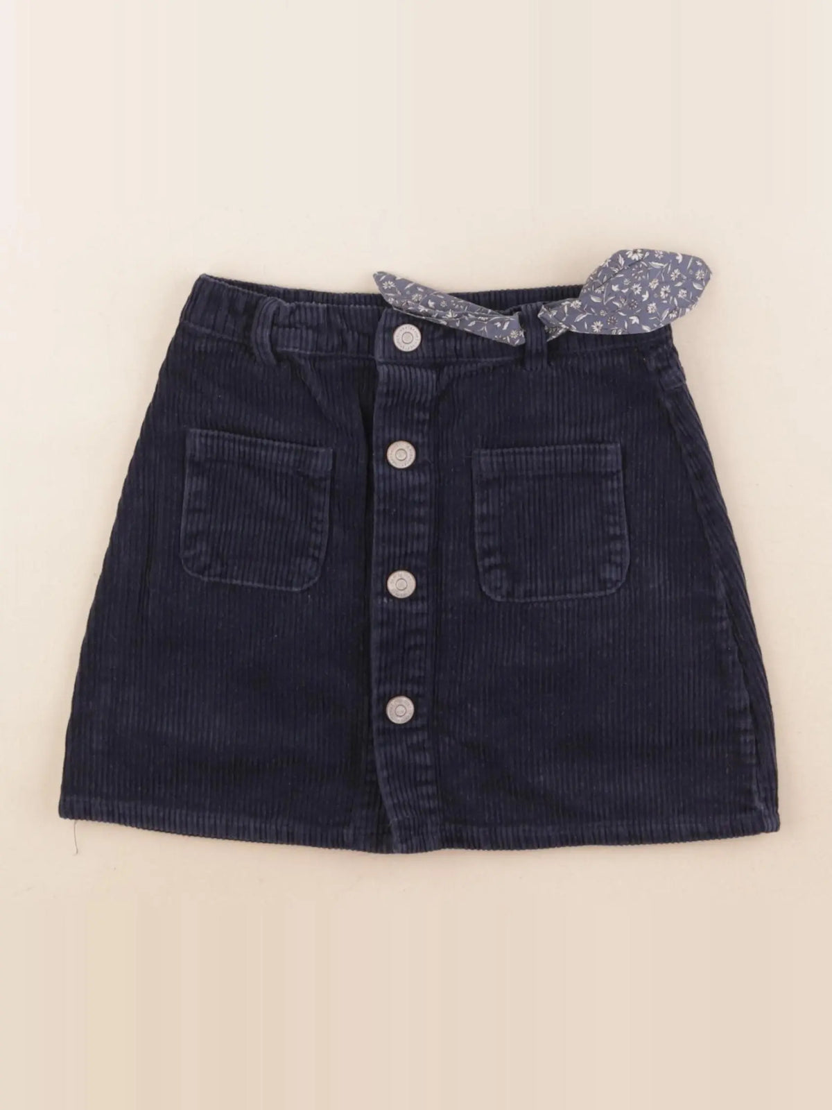 Vertbaudet - jupe bleu - 6 ans