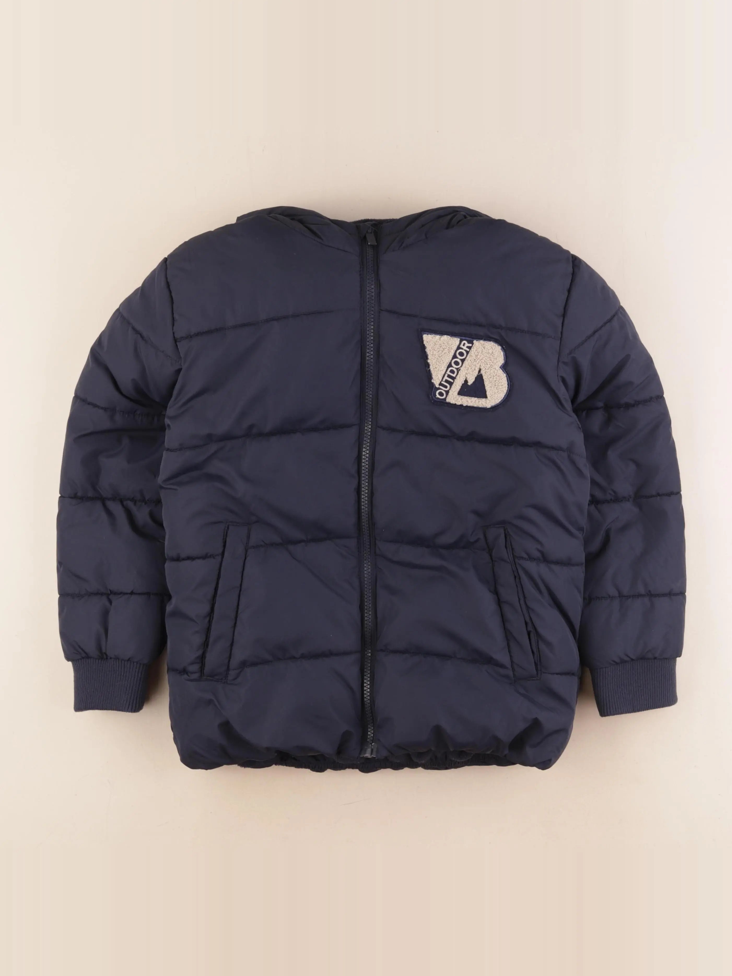 Vertbaudet - doudoune bleu - 9 ans