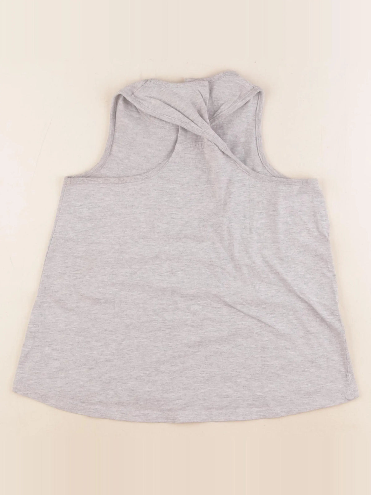 Vertbaudet - débardeur gris, or - 10 ans