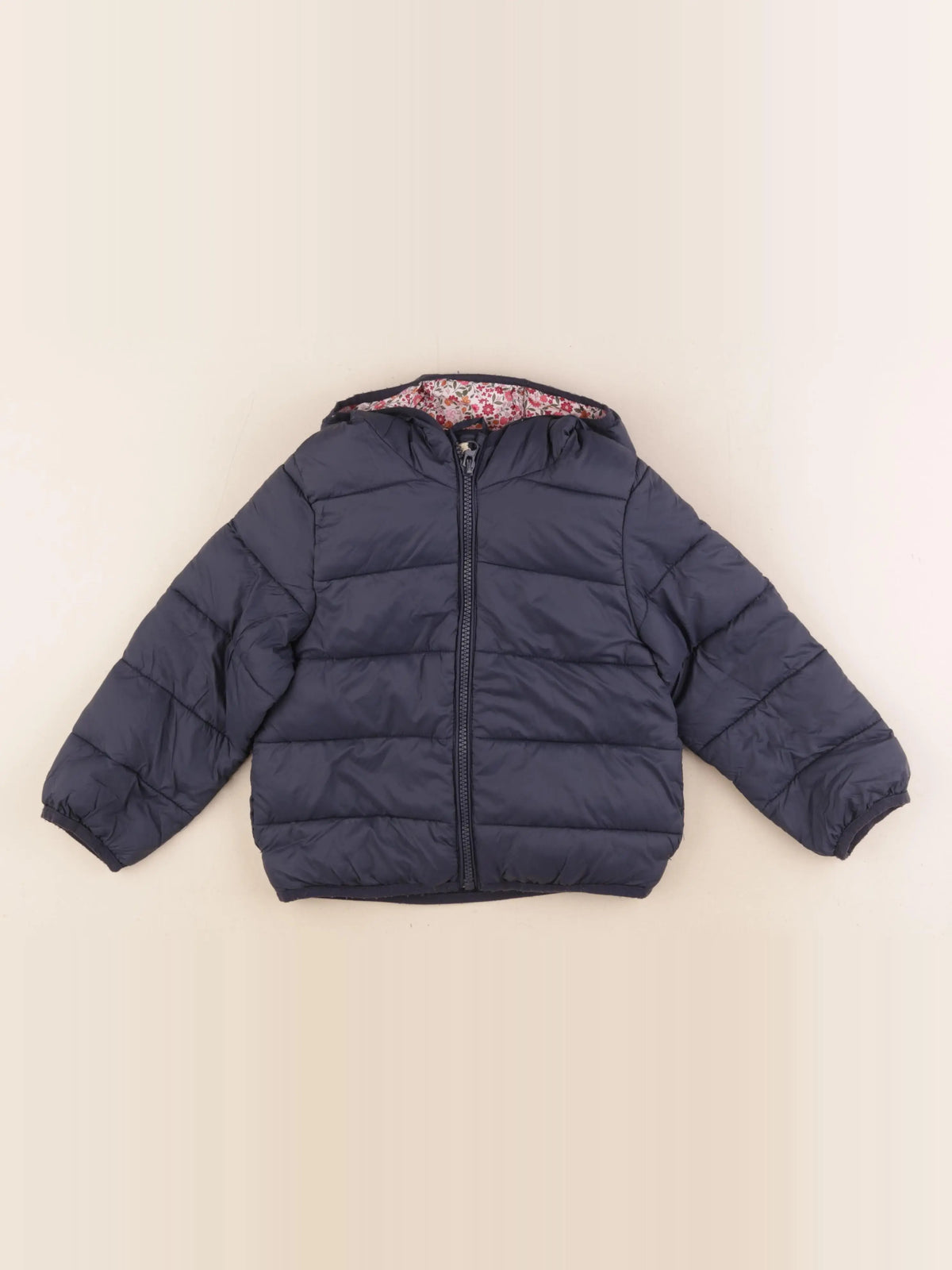 Vertbaudet - doudoune bleu - 8 ans