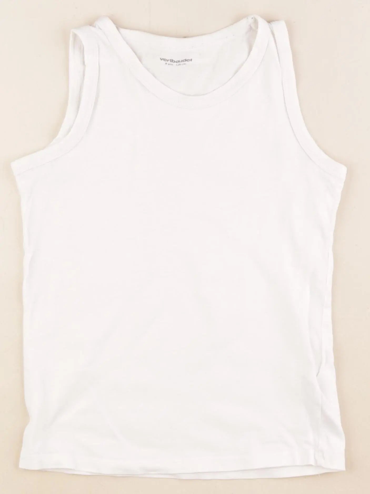 Vertbaudet - maillot de corps blanc - 8 ans