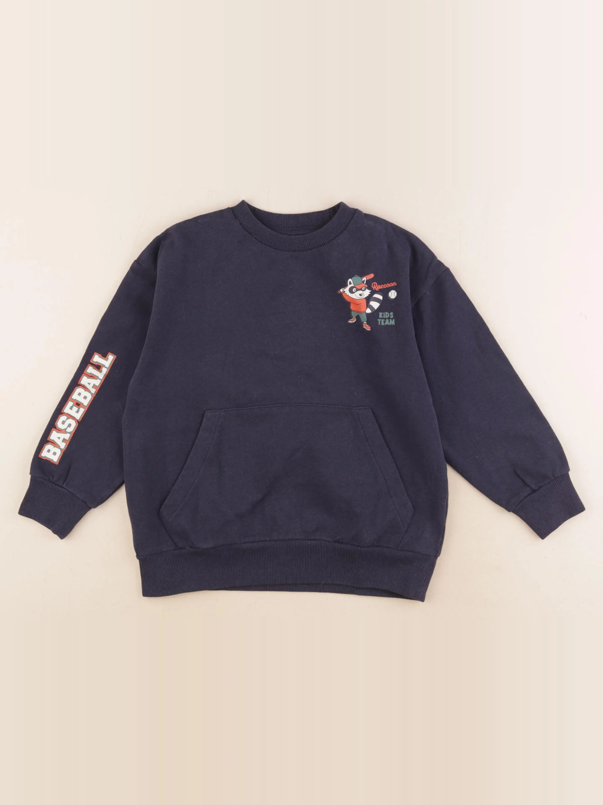 Vertbaudet - sweat bleu - 8 ans
