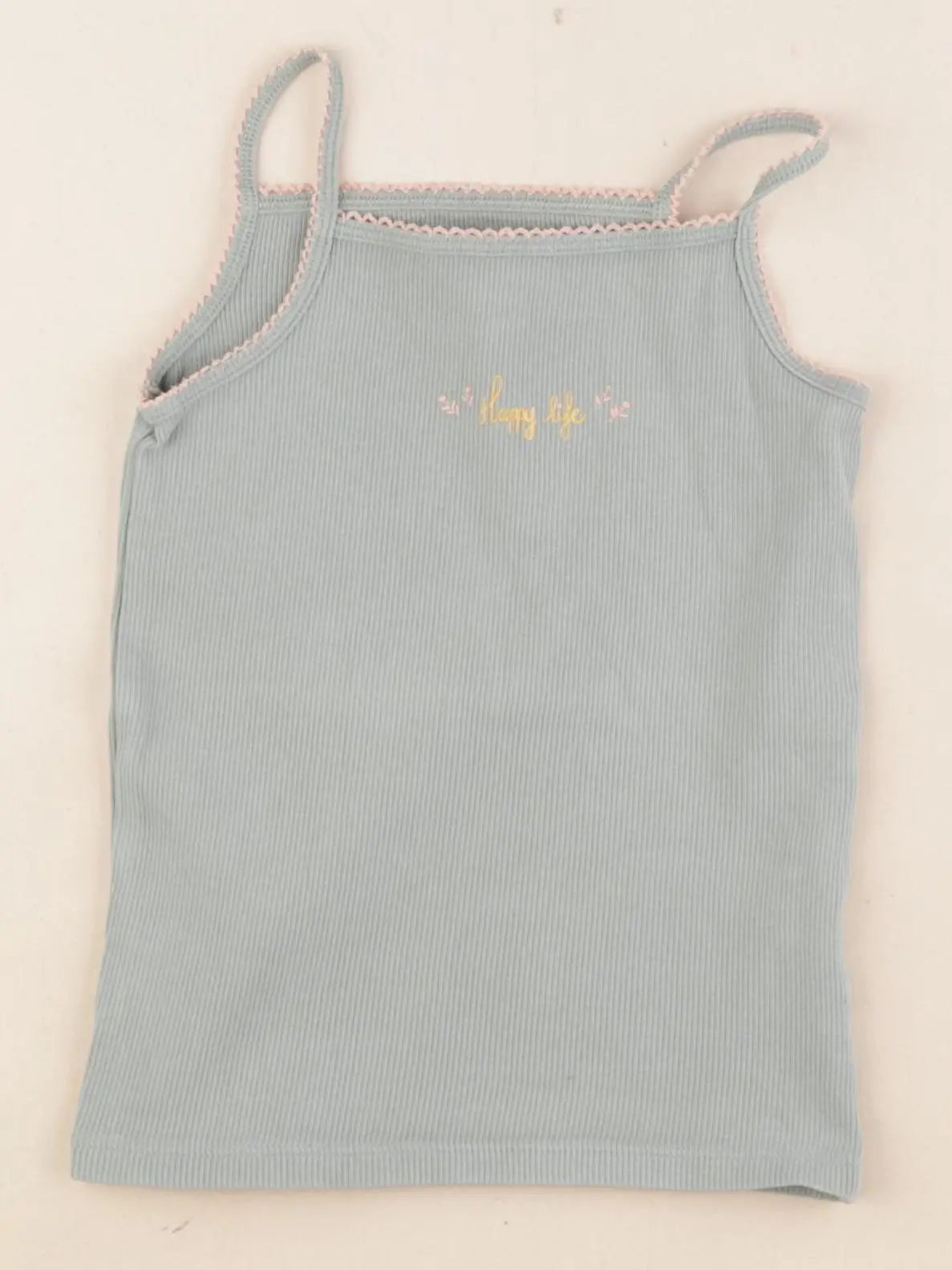 Vertbaudet - maillot de corps vert - 5 ans