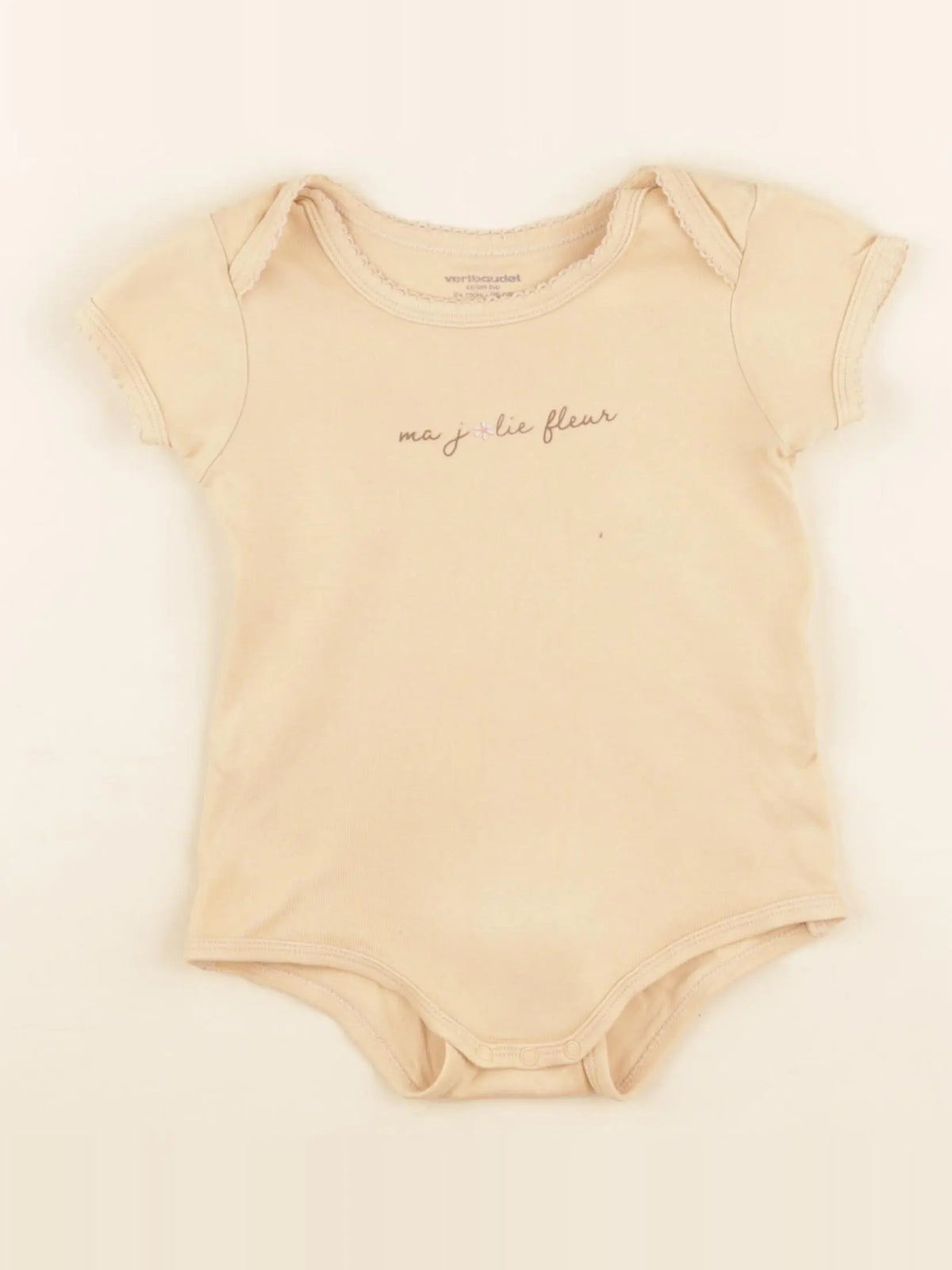 Vertbaudet - body orange - 2 ans