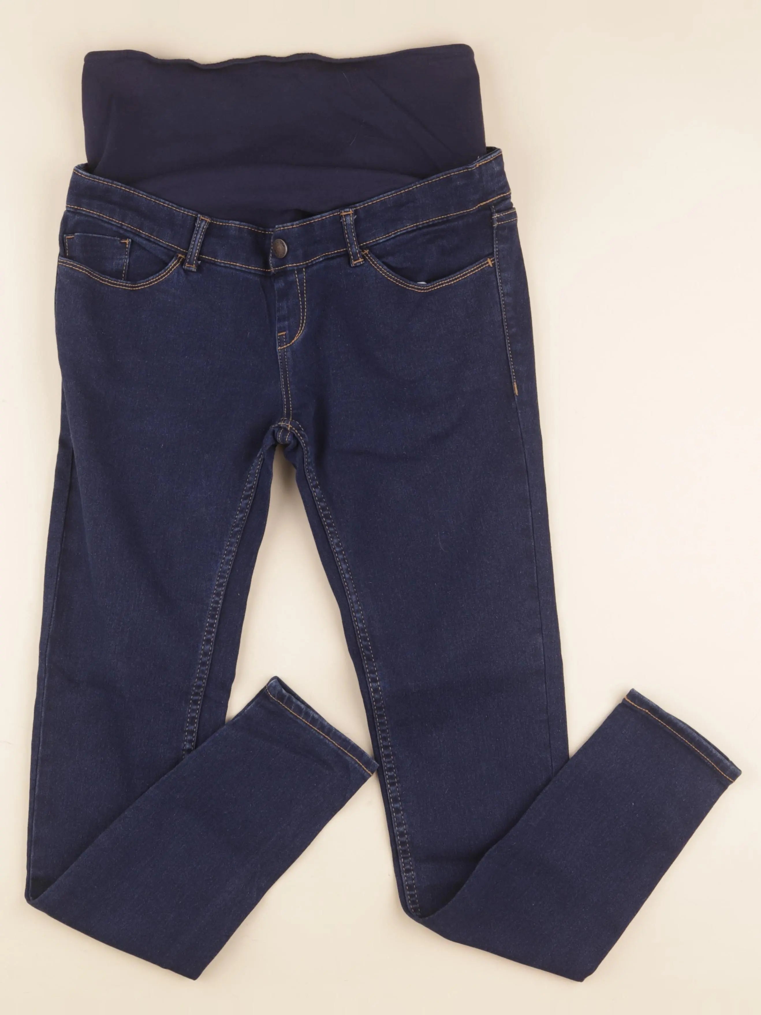 Kiabi - jean grossesse bleu - 36