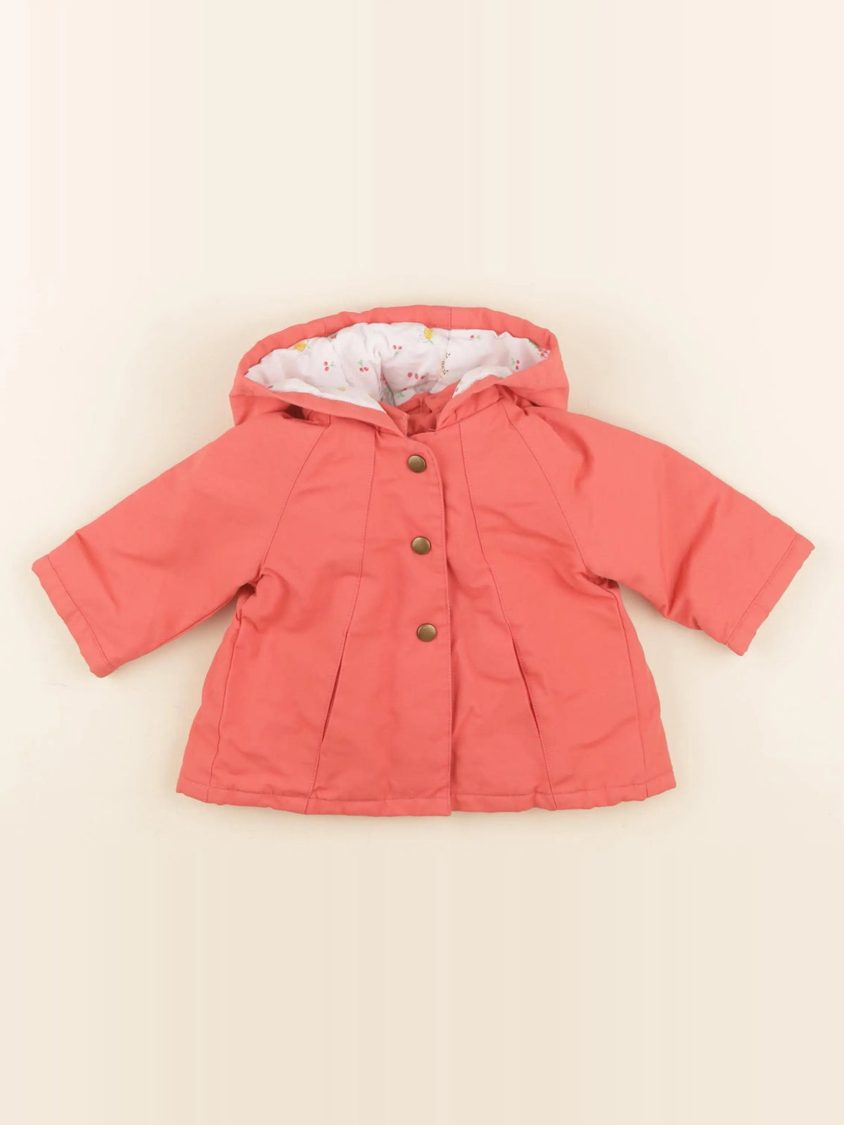 Cyrillus - parka rose - 6 mois