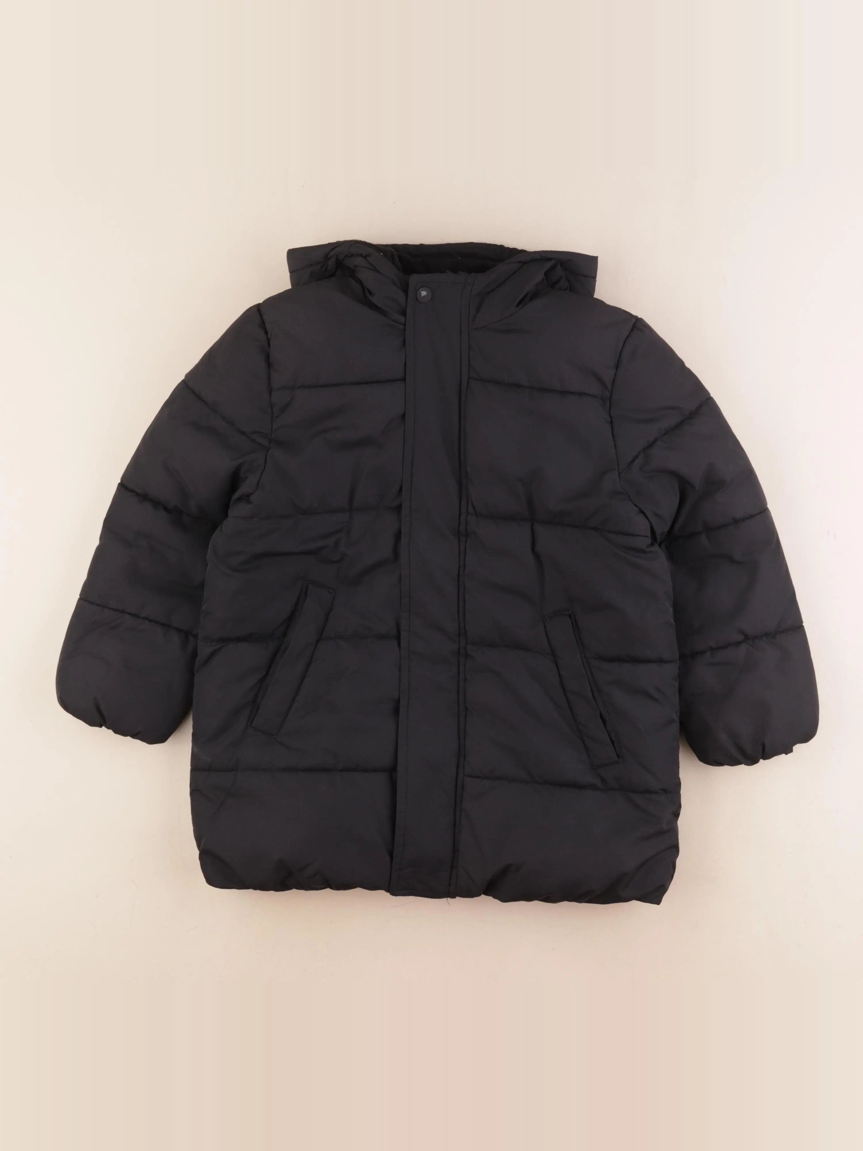 La Redoute - parka noir - 6 ans