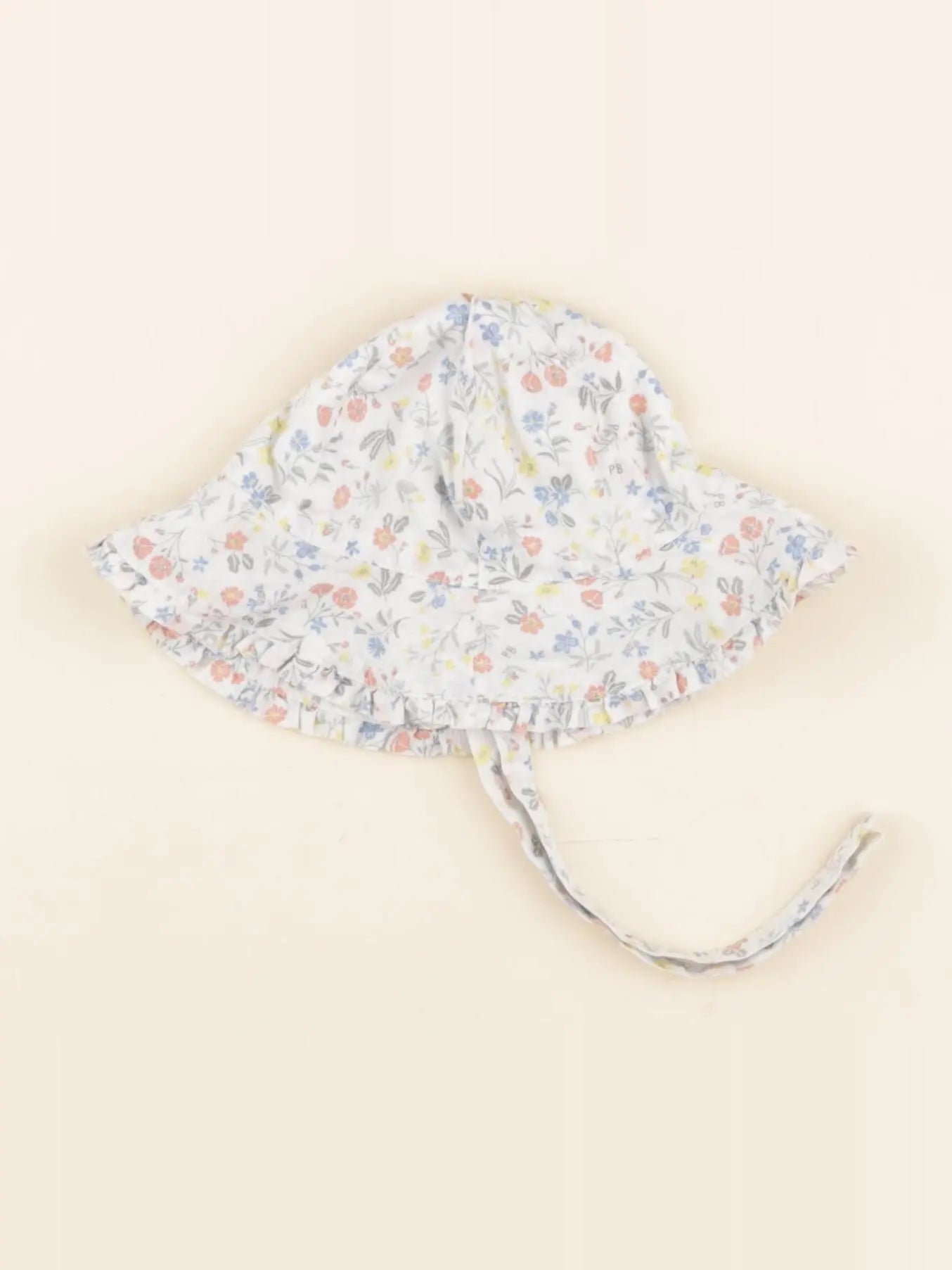 Petit Bateau - chapeau multicolore - 3/6 mois