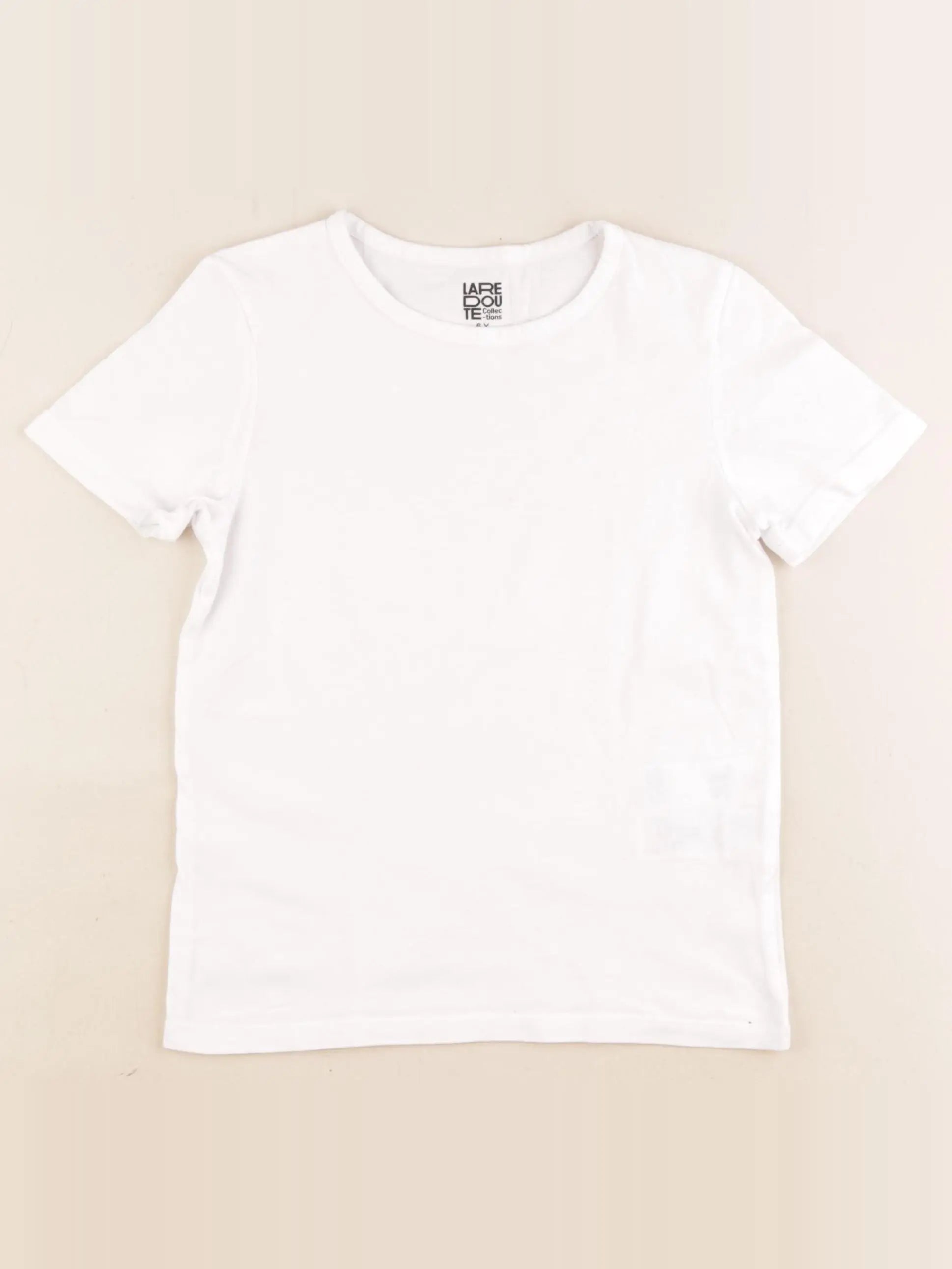 La Redoute - maillot de corps blanc - 6 ans