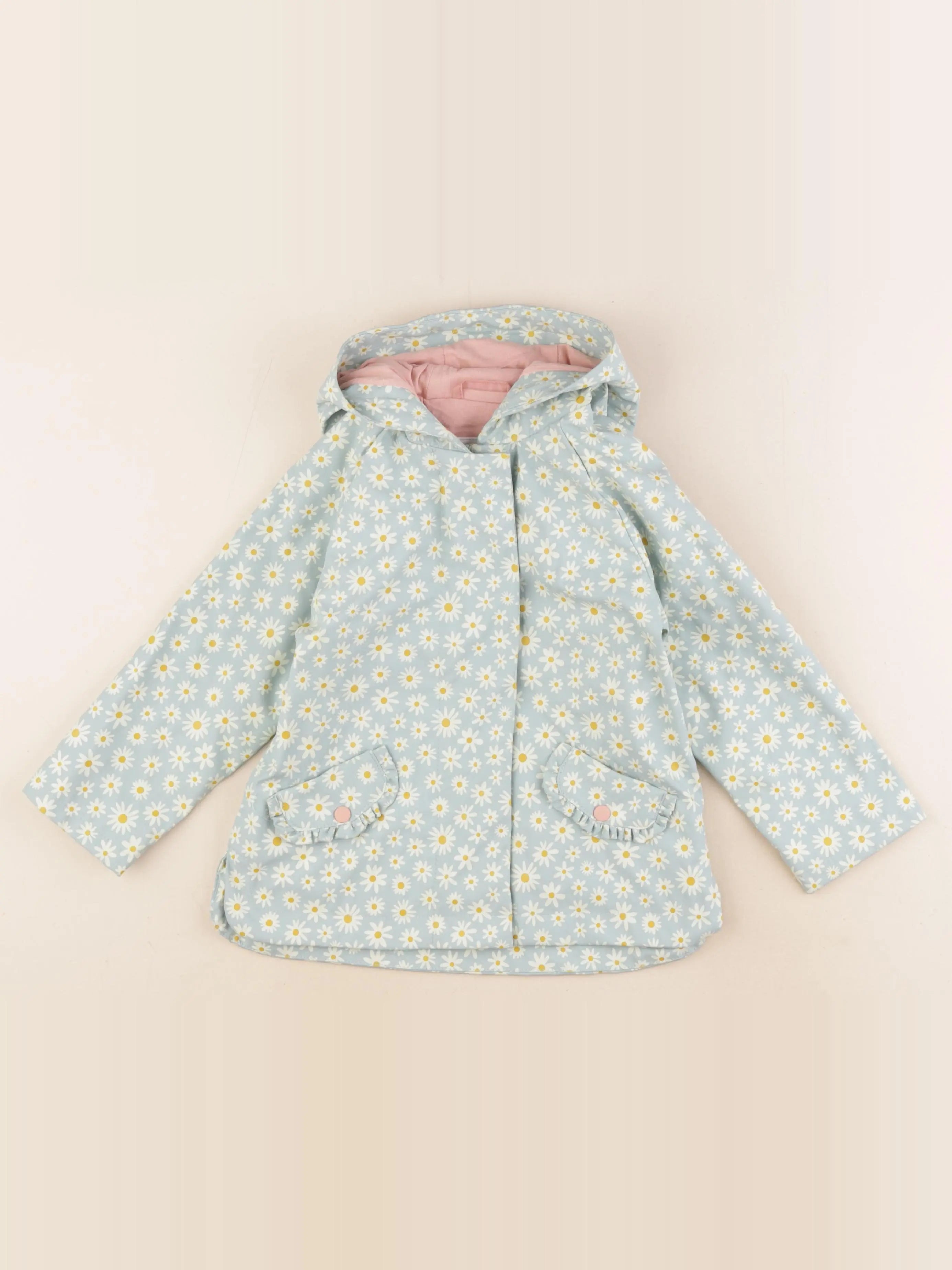 Vertbaudet - imperméable vert - 4 ans