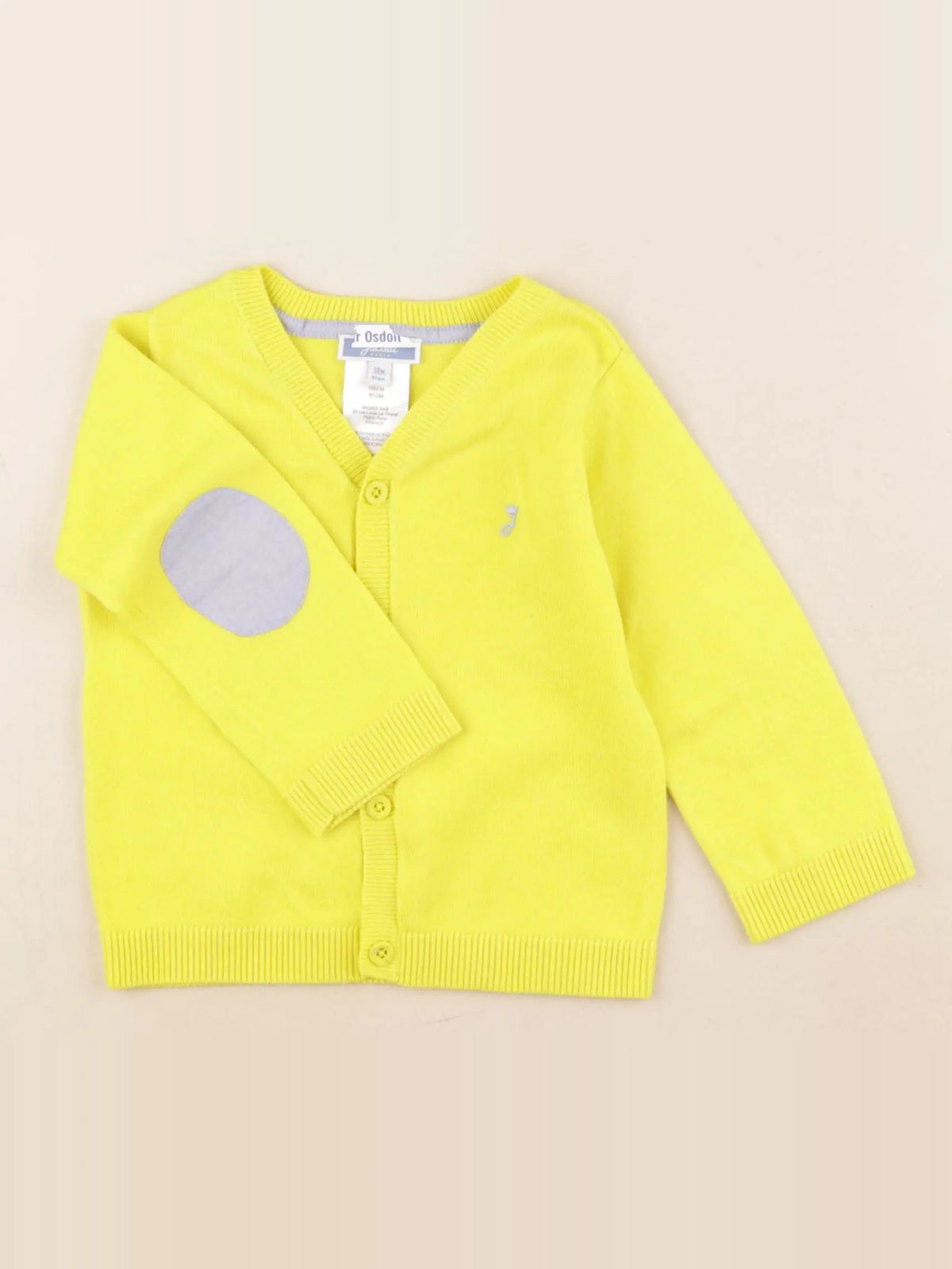 Jacadi - gilet jaune - 18 mois