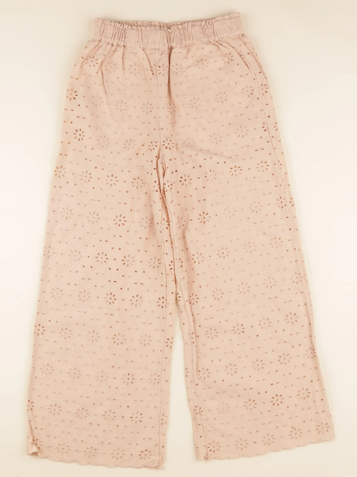 Monoprix - pantalon beige - 10 ans