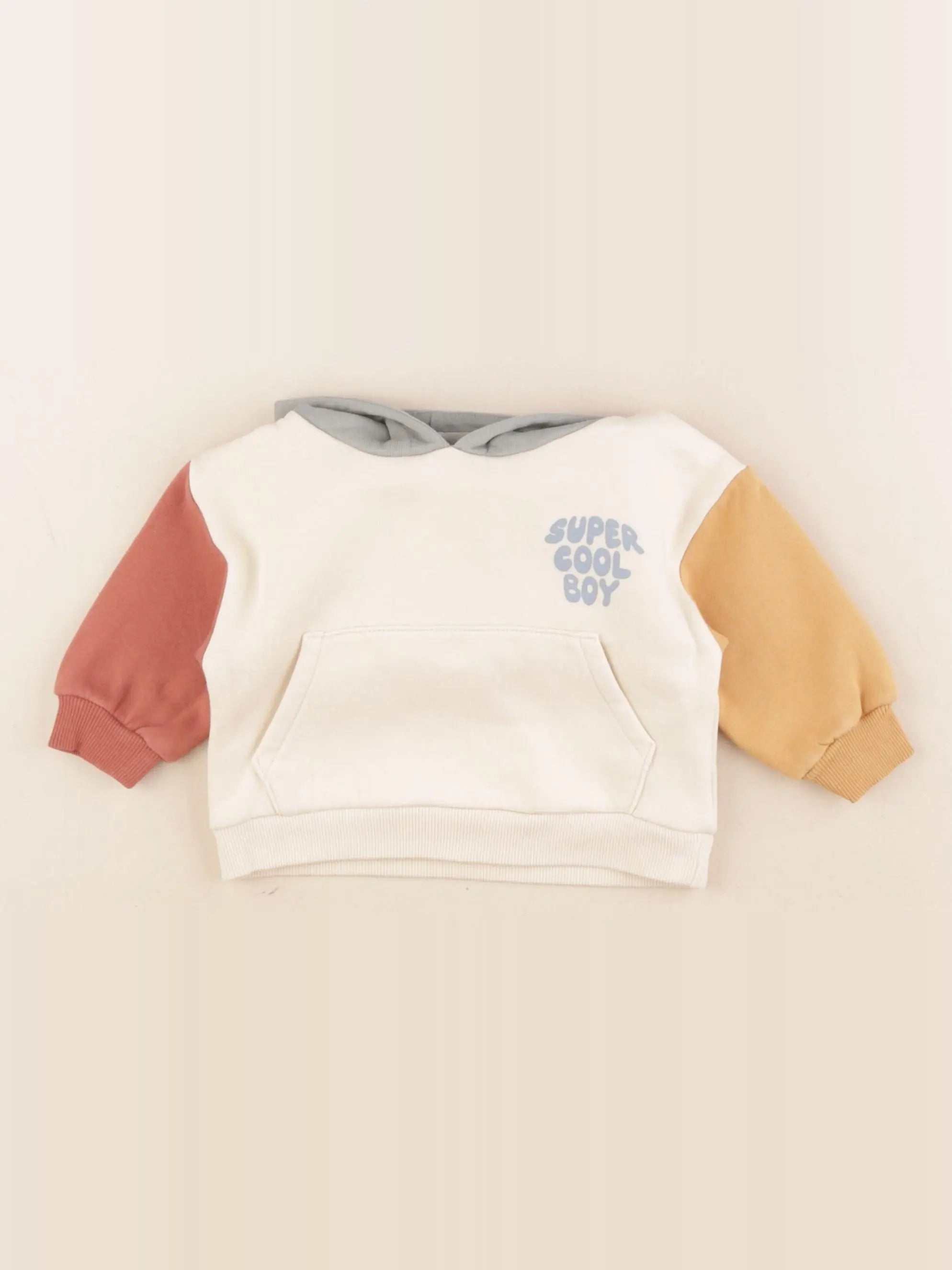 Vertbaudet - sweat multicolore - 6 mois
