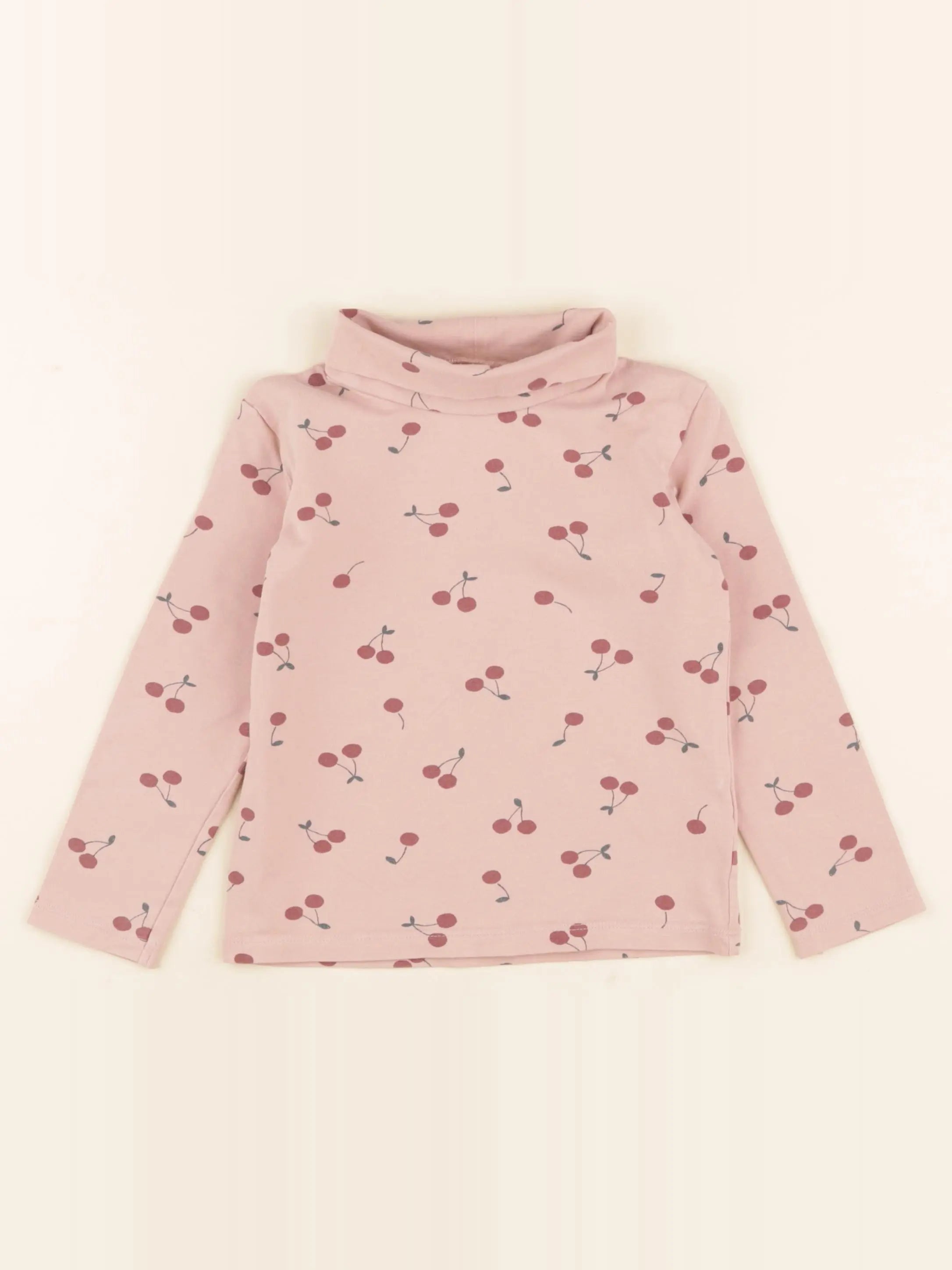 Vertbaudet - sous-pull rose - 4 ans