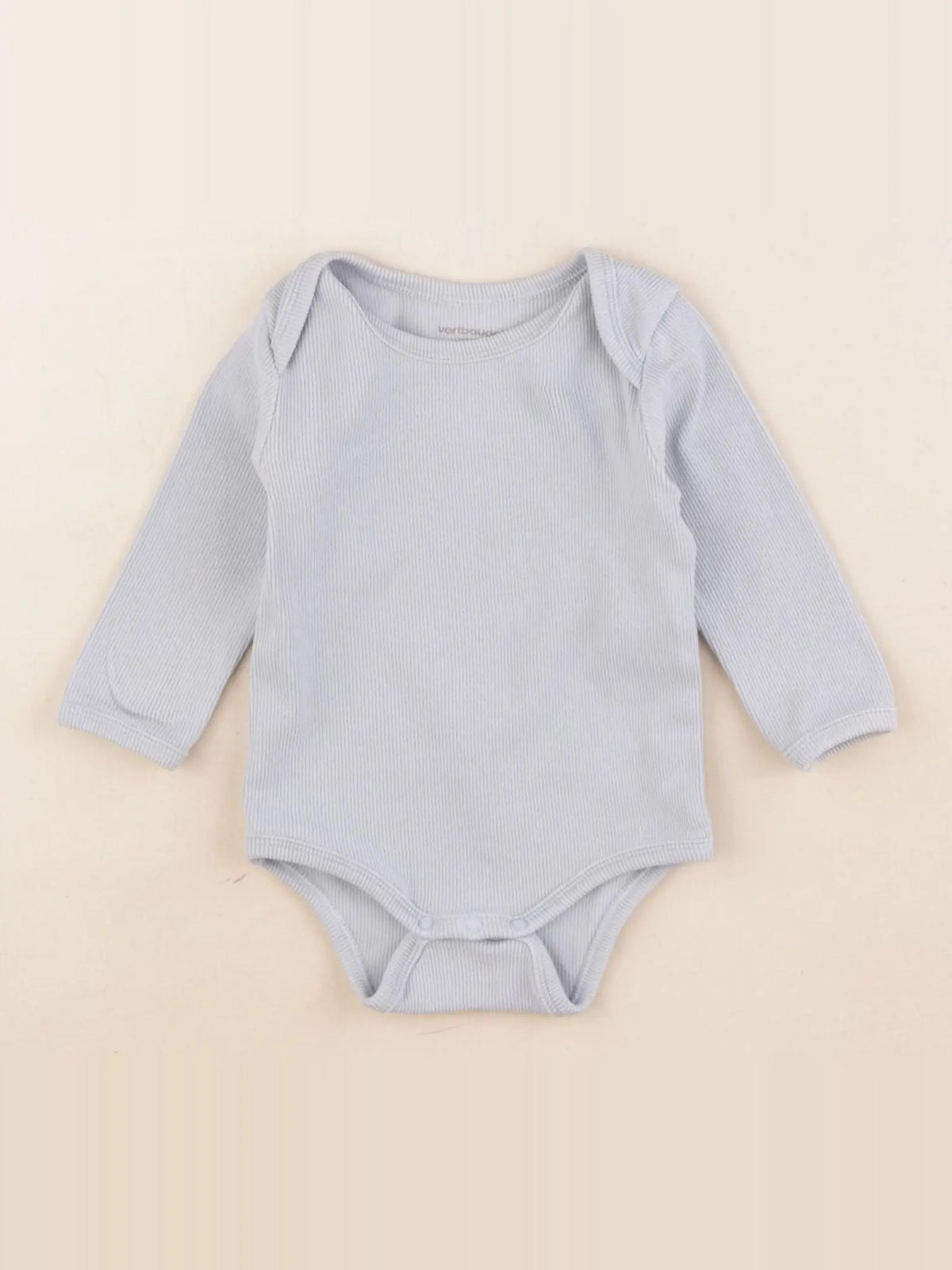 Vertbaudet - body bleu - 6 mois