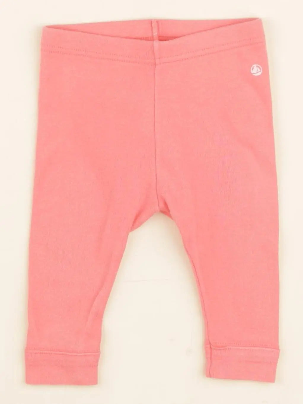 Petit Bateau - legging orange - 3 mois