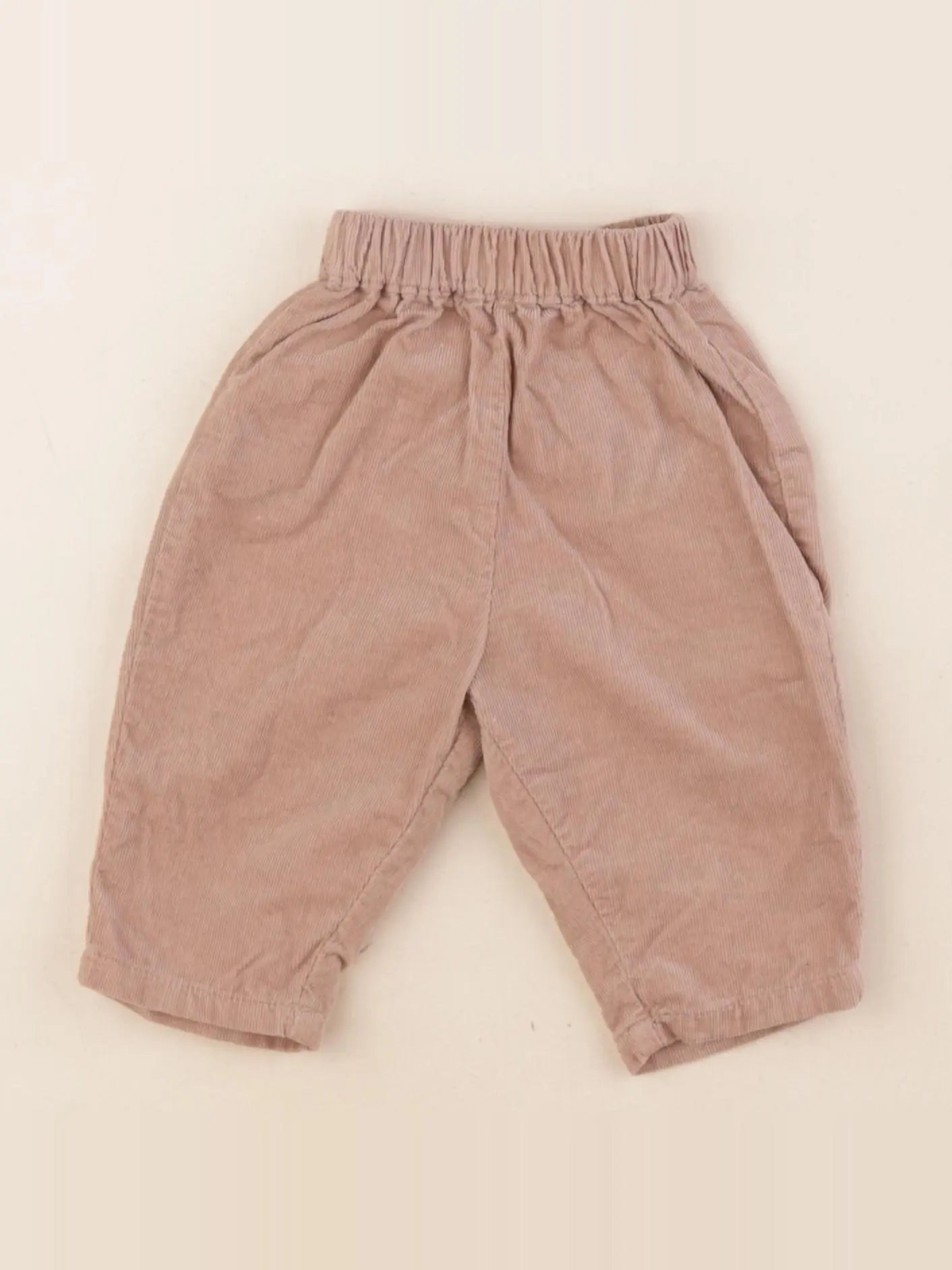 Vertbaudet - pantalon marron - 3 mois
