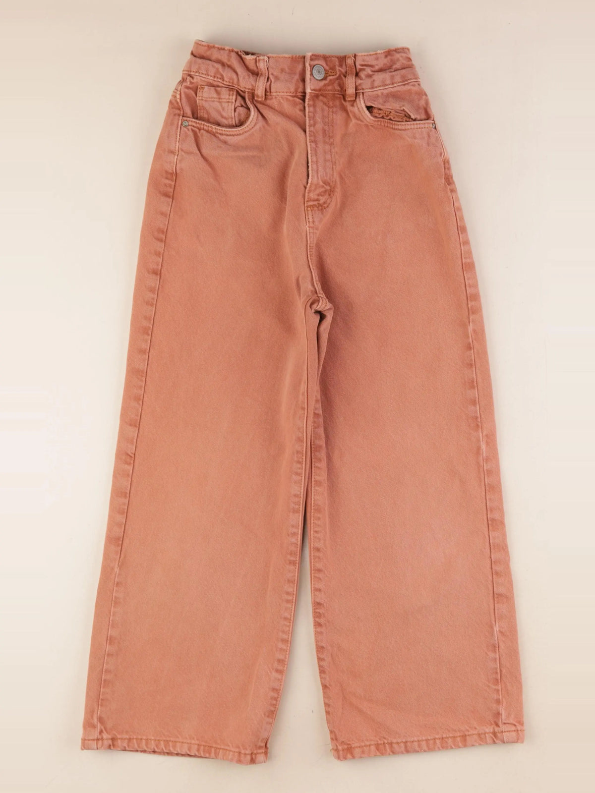 Vertbaudet - jean orange - 10 ans