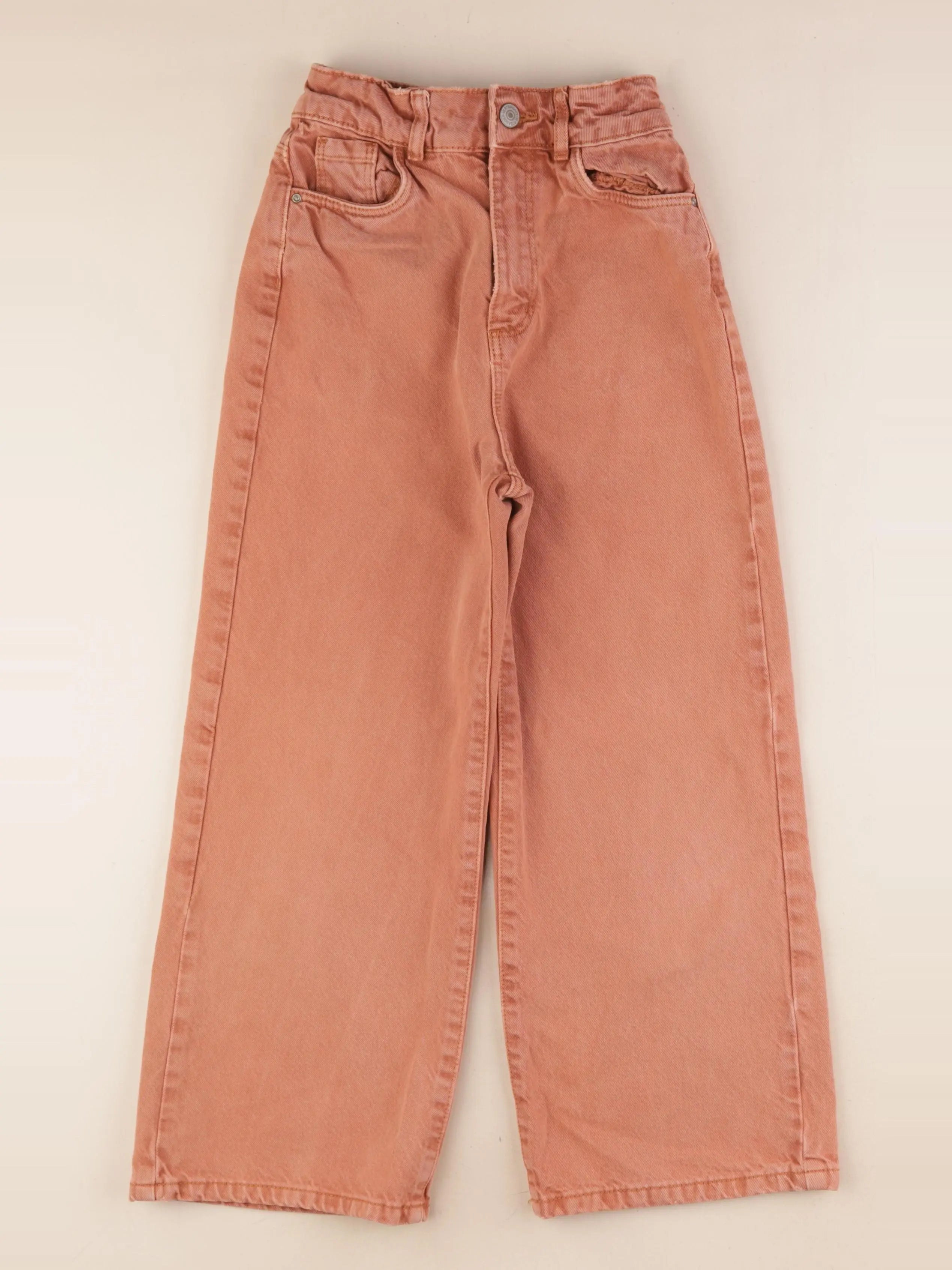 Vertbaudet - jean orange - 10 ans