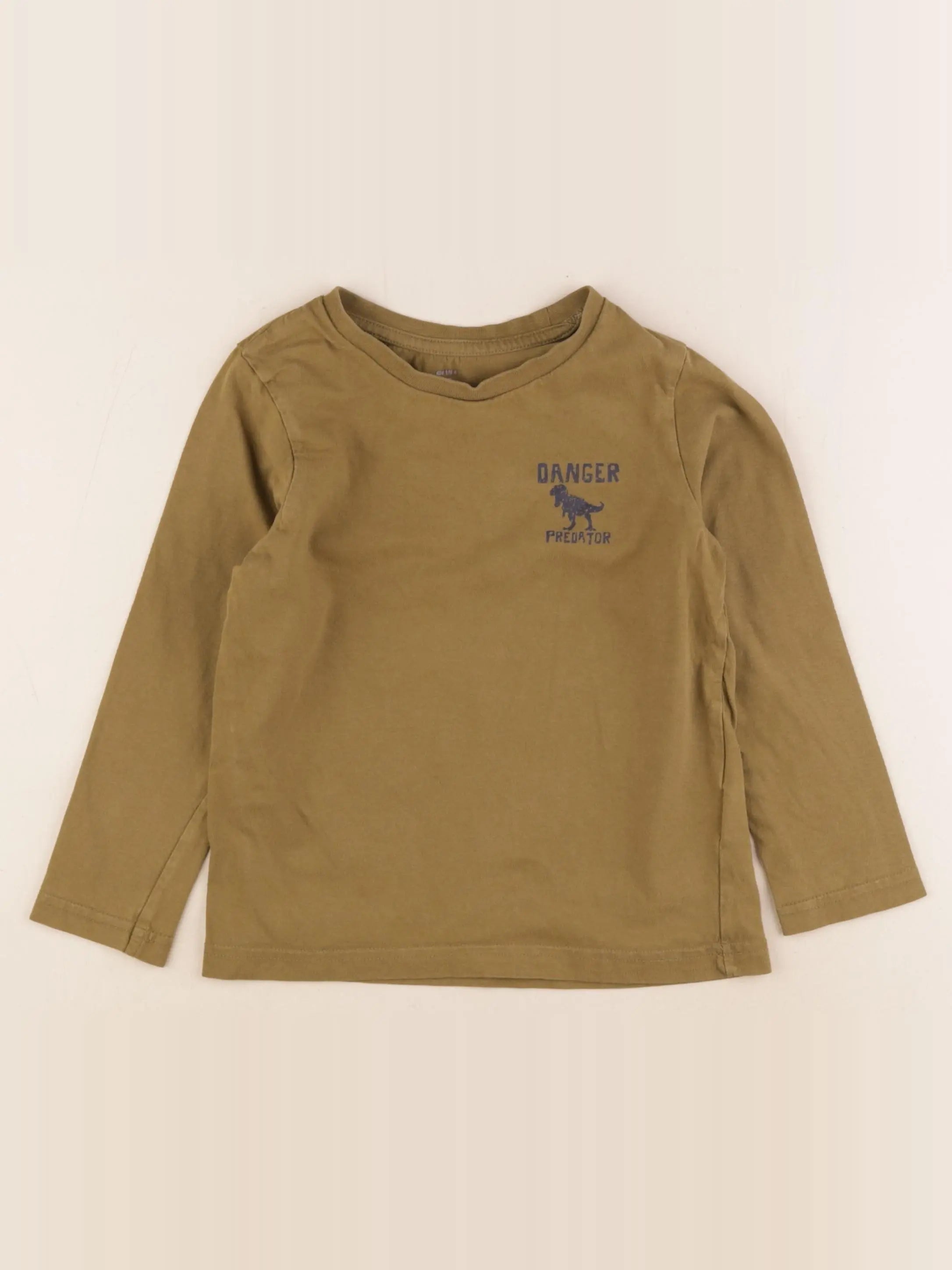 Vertbaudet - tee-shirt vert - 6 ans