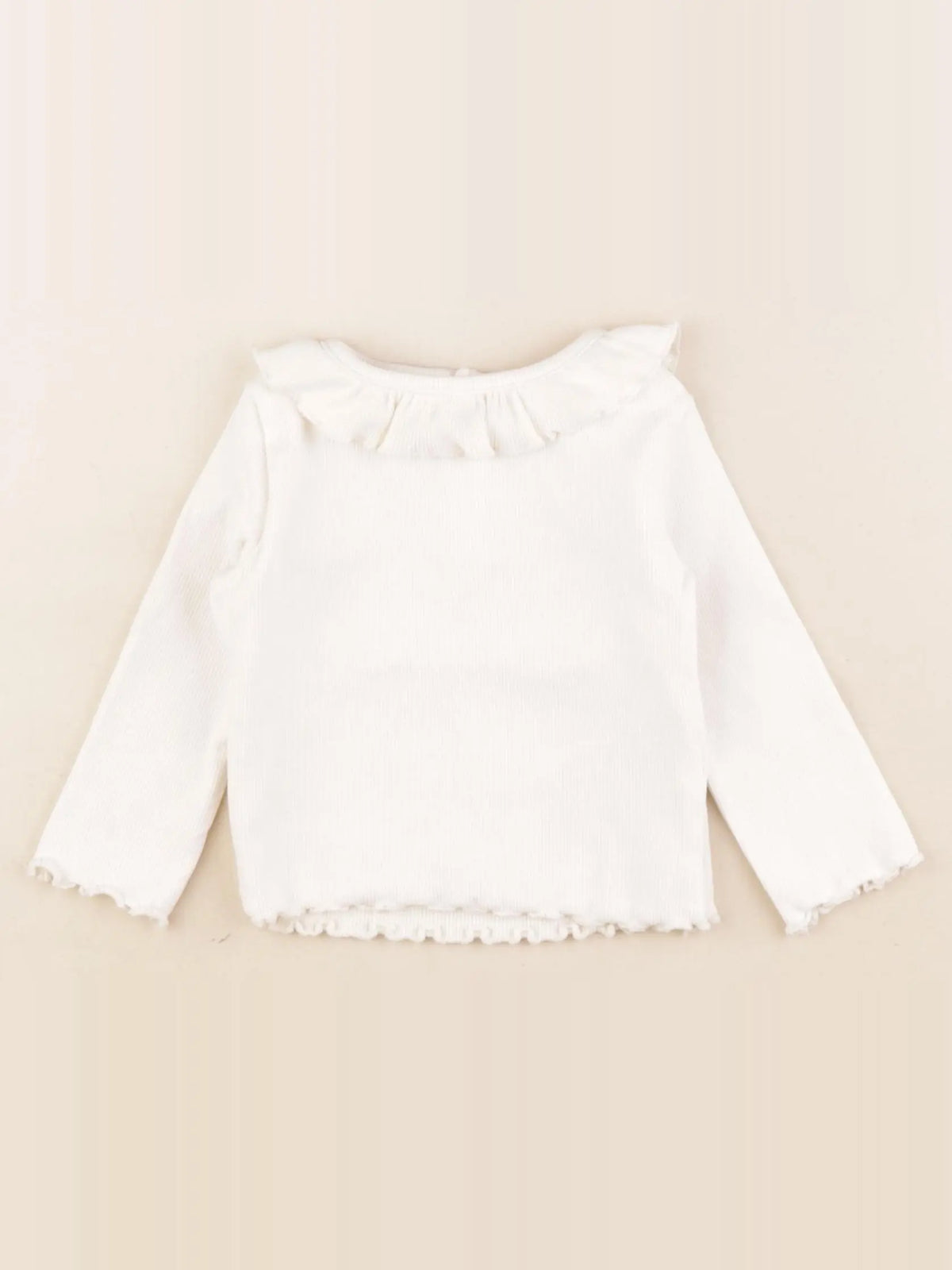 Vertbaudet - tee-shirt blanc - 6 mois