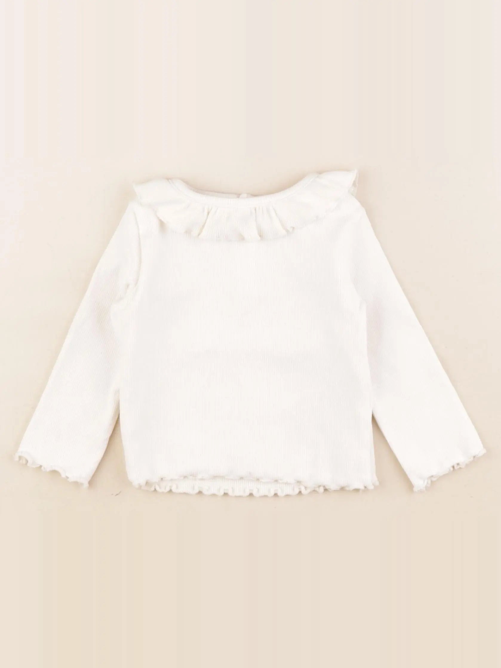 Vertbaudet - tee-shirt blanc - 6 mois