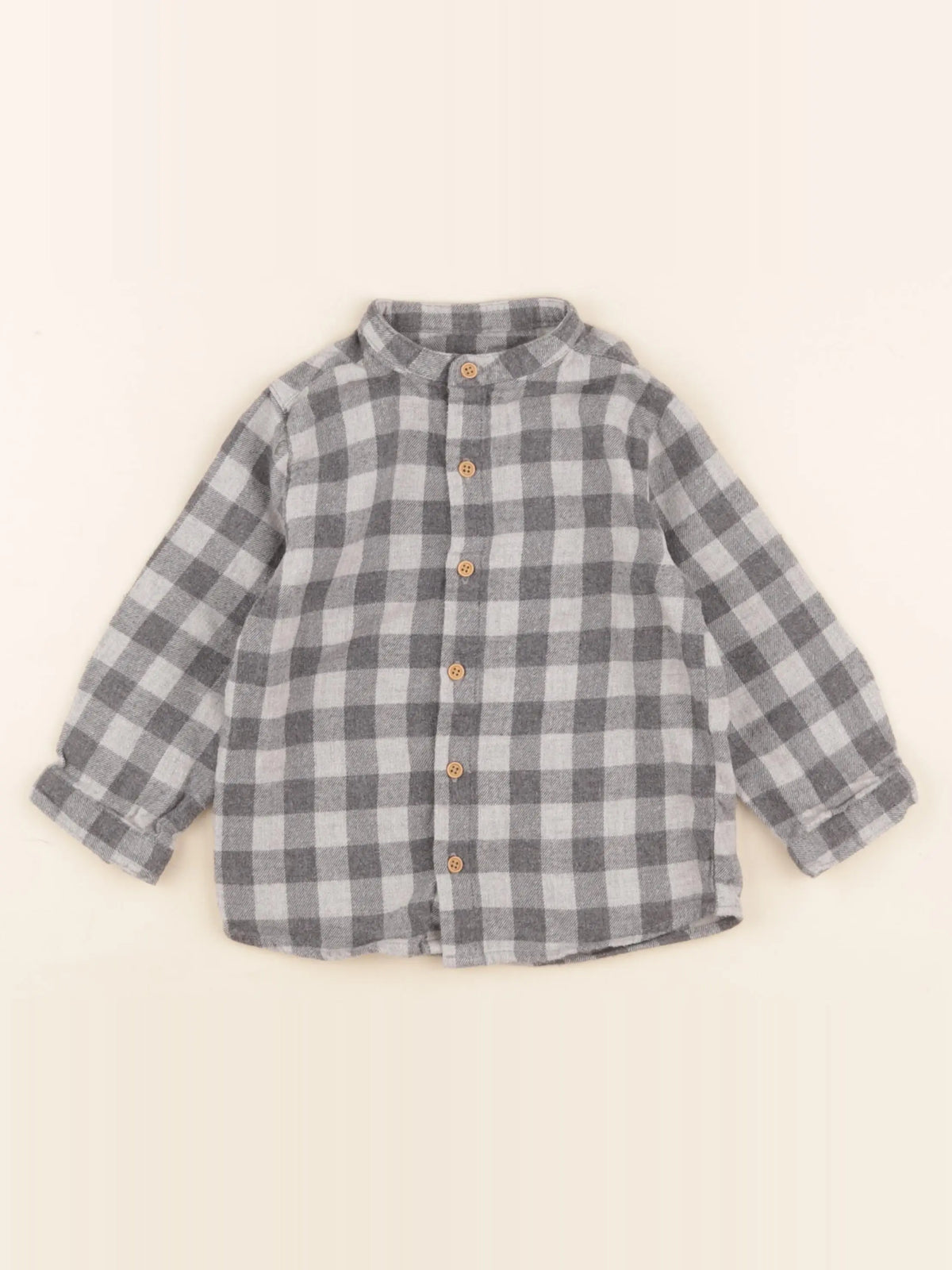 Boutchou - chemise gris - 24 mois