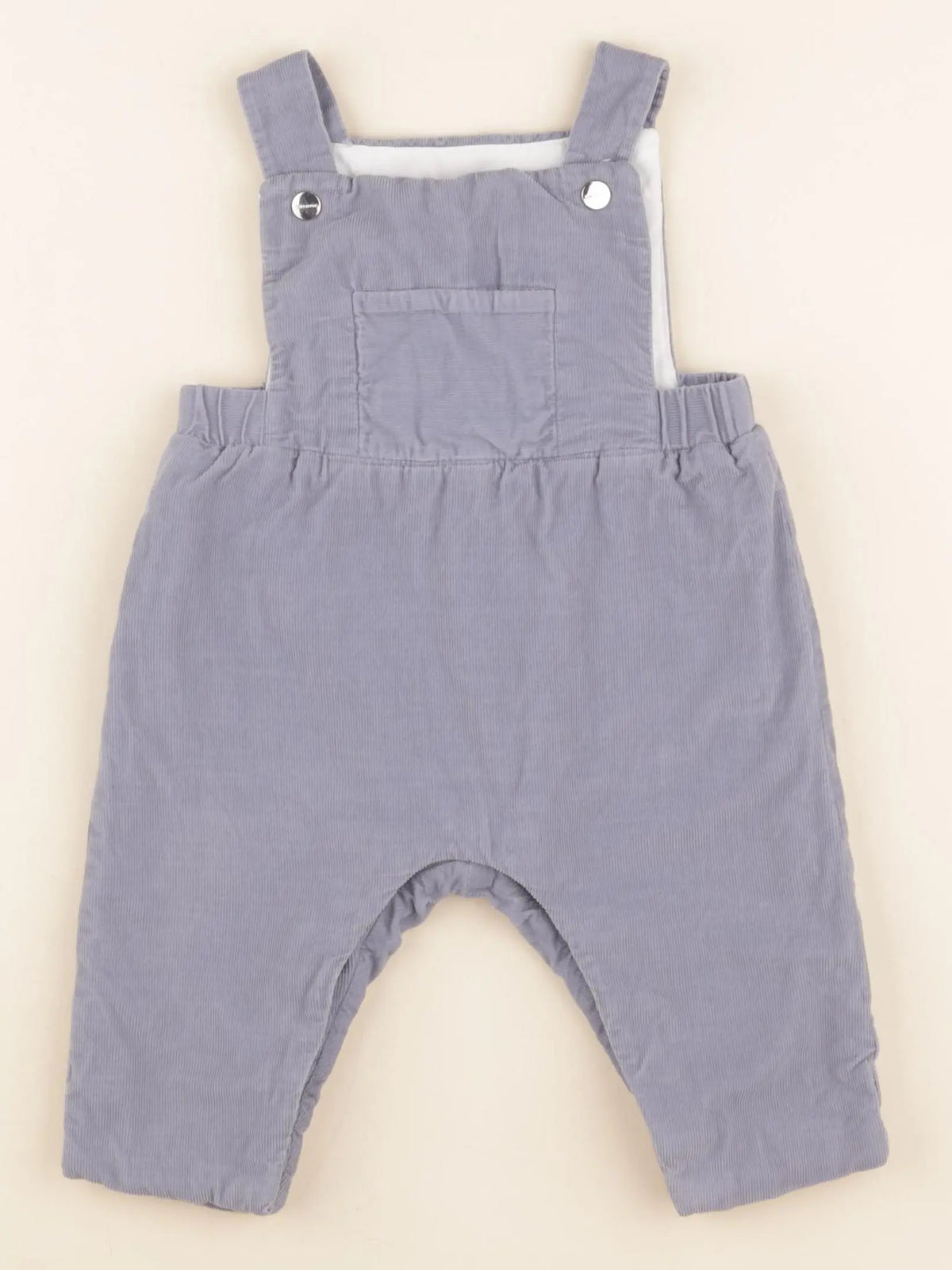 Jacadi - salopette bleu - 6 mois