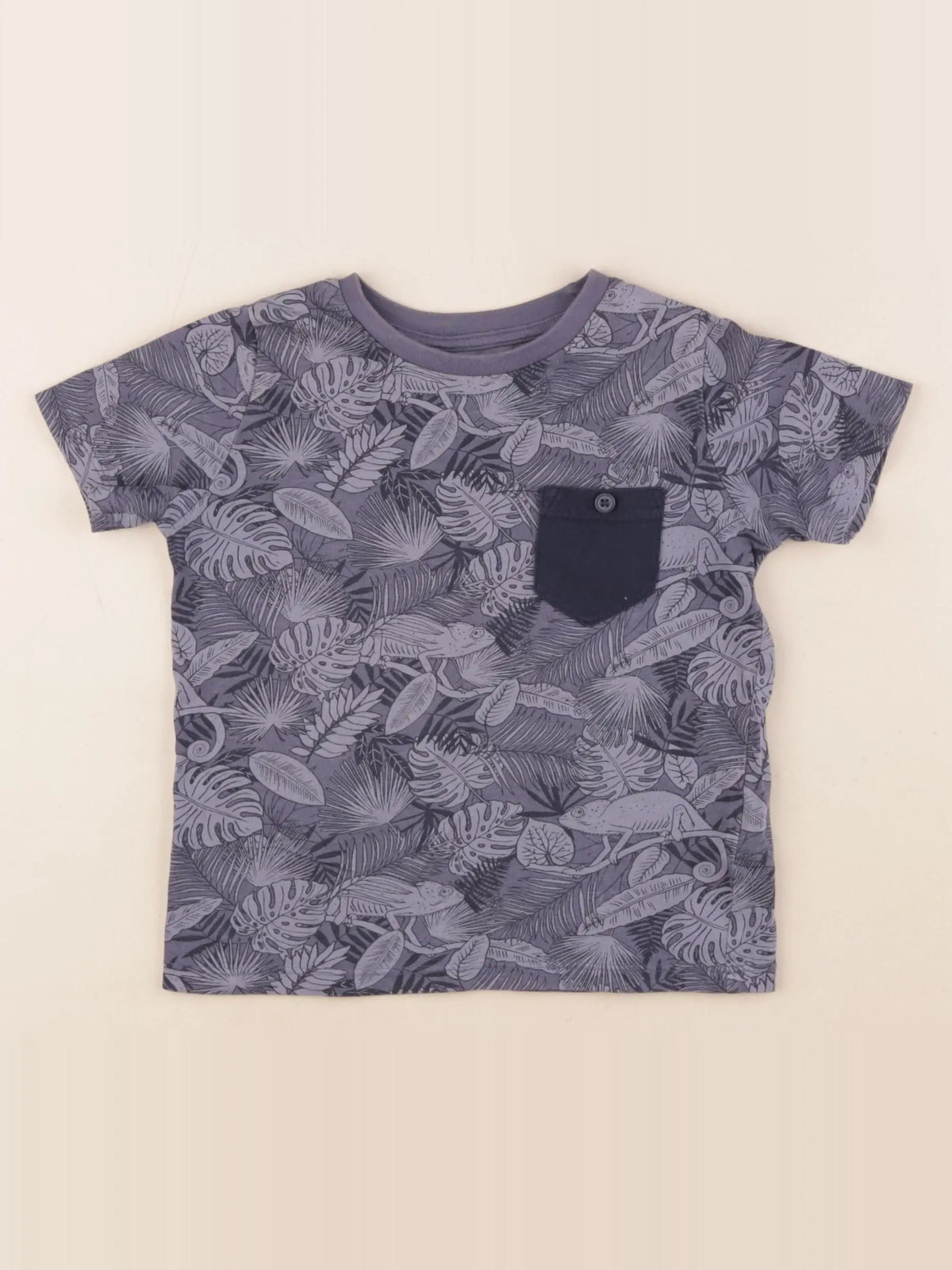 Vertbaudet - tee-shirt bleu - 3 ans