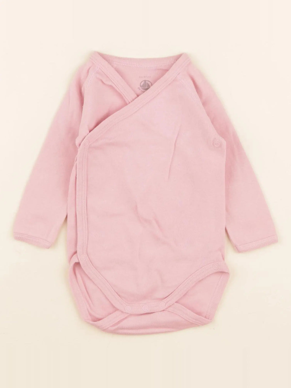 Petit Bateau - body rose - 6 mois