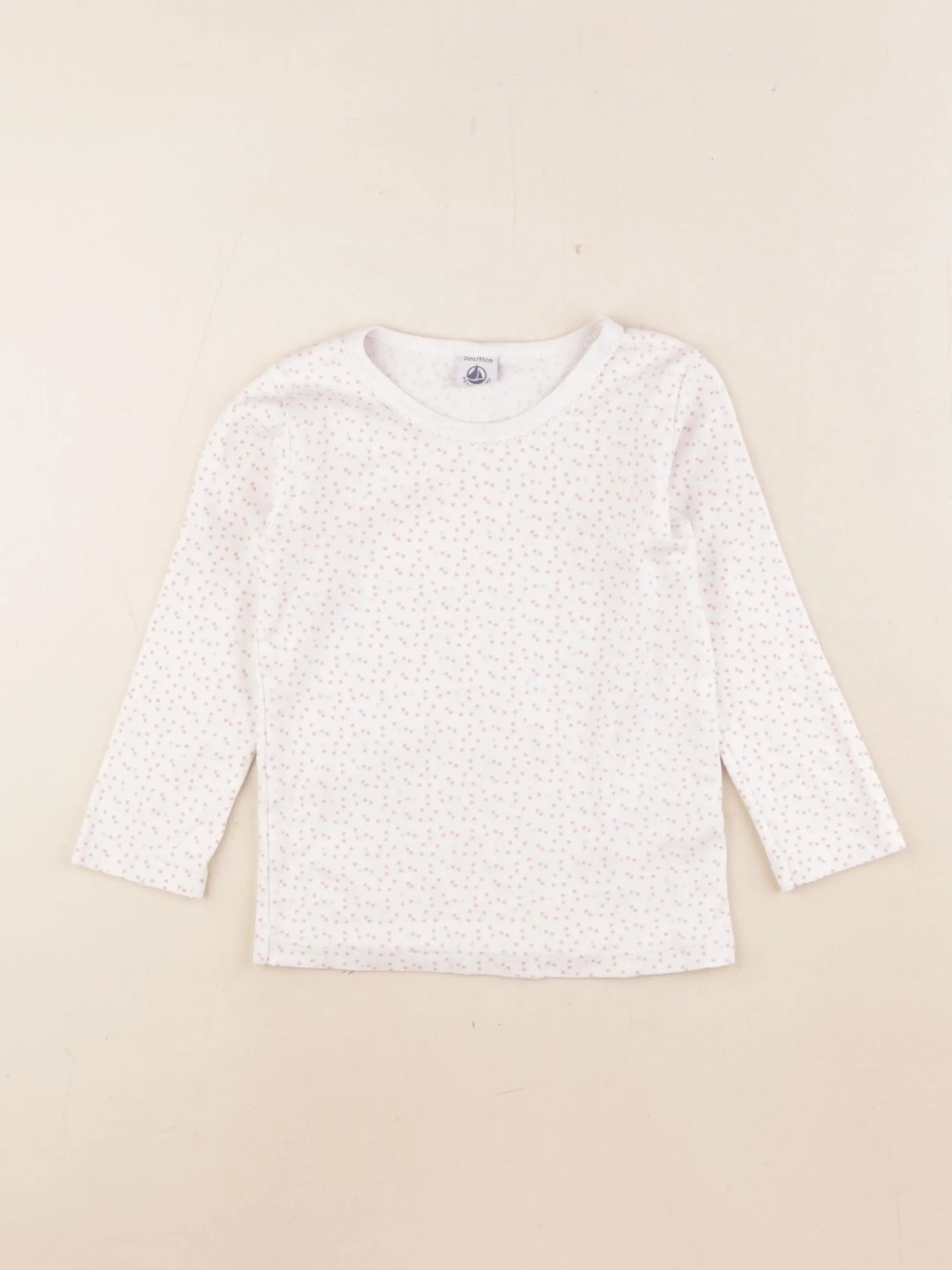 Petit Bateau - maillot de corps blanc - 3 ans
