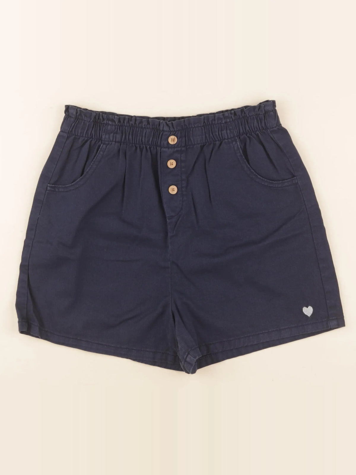 Vertbaudet - short bleu - 12 ans