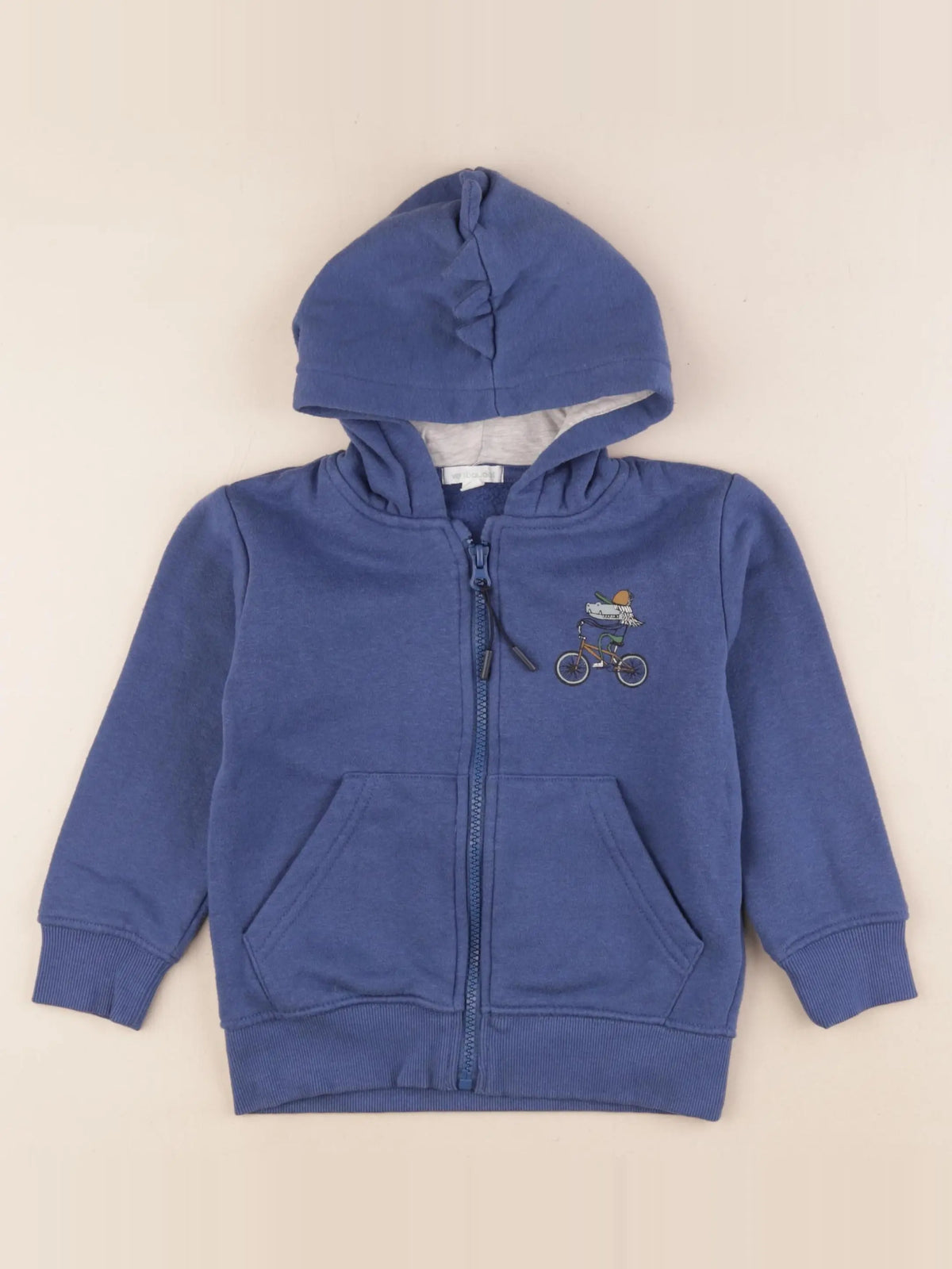 Vertbaudet - sweat bleu - 4 ans