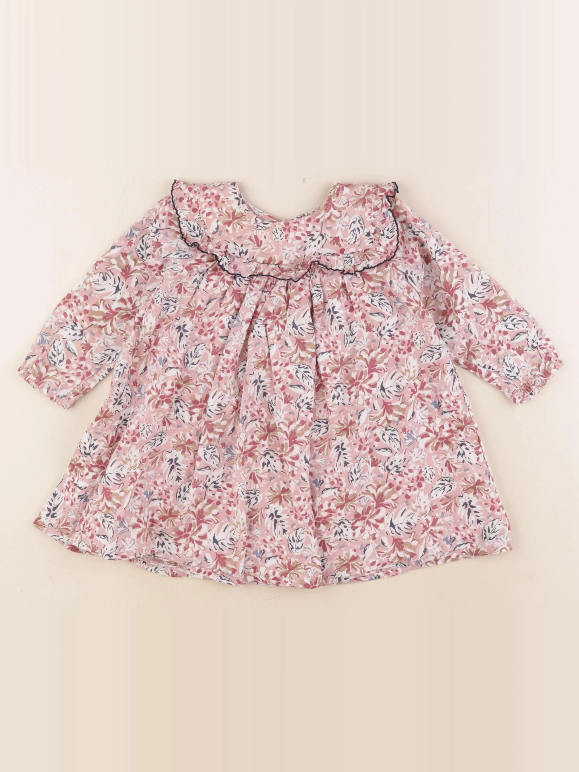 Boutchou - robe multicolore - 12 mois