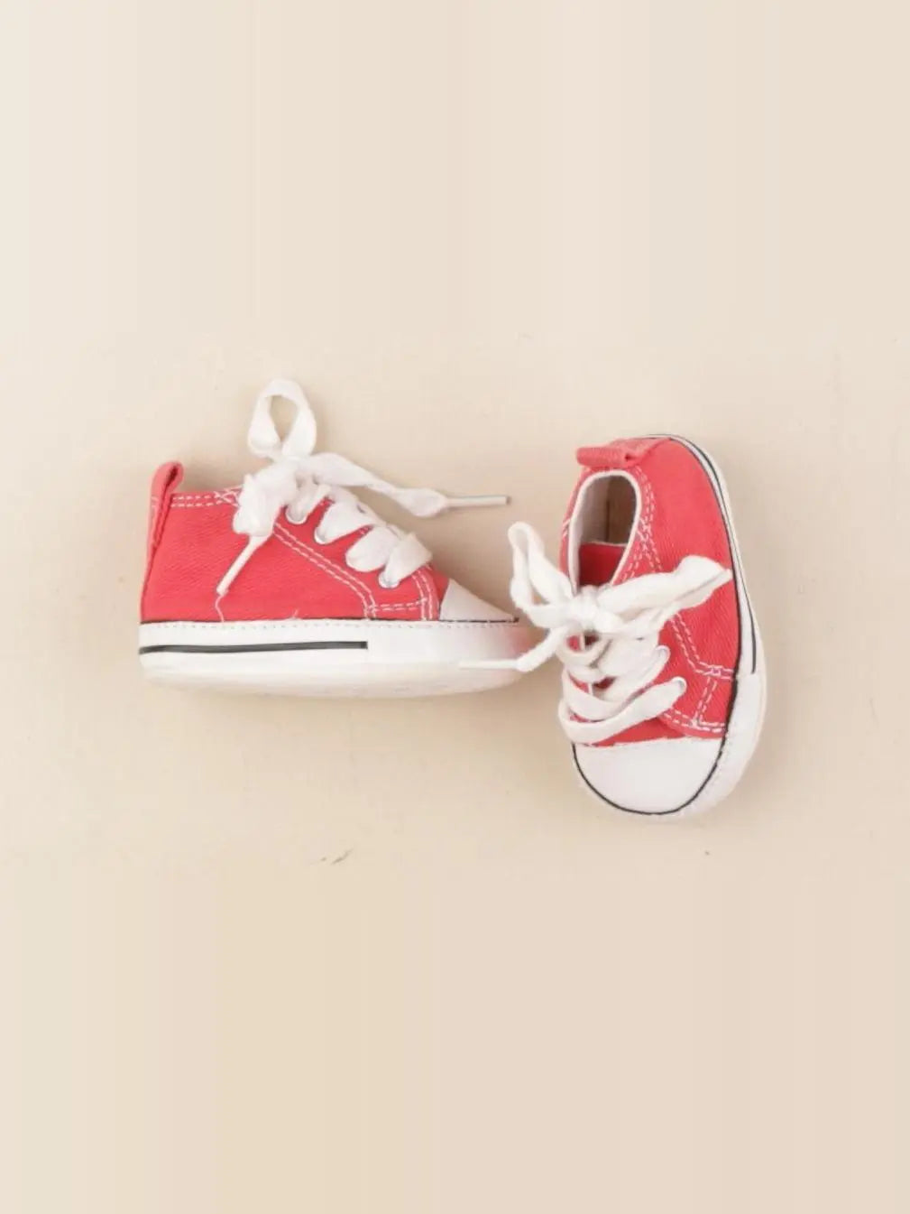 Converse - chaussons rouge - pointure 17