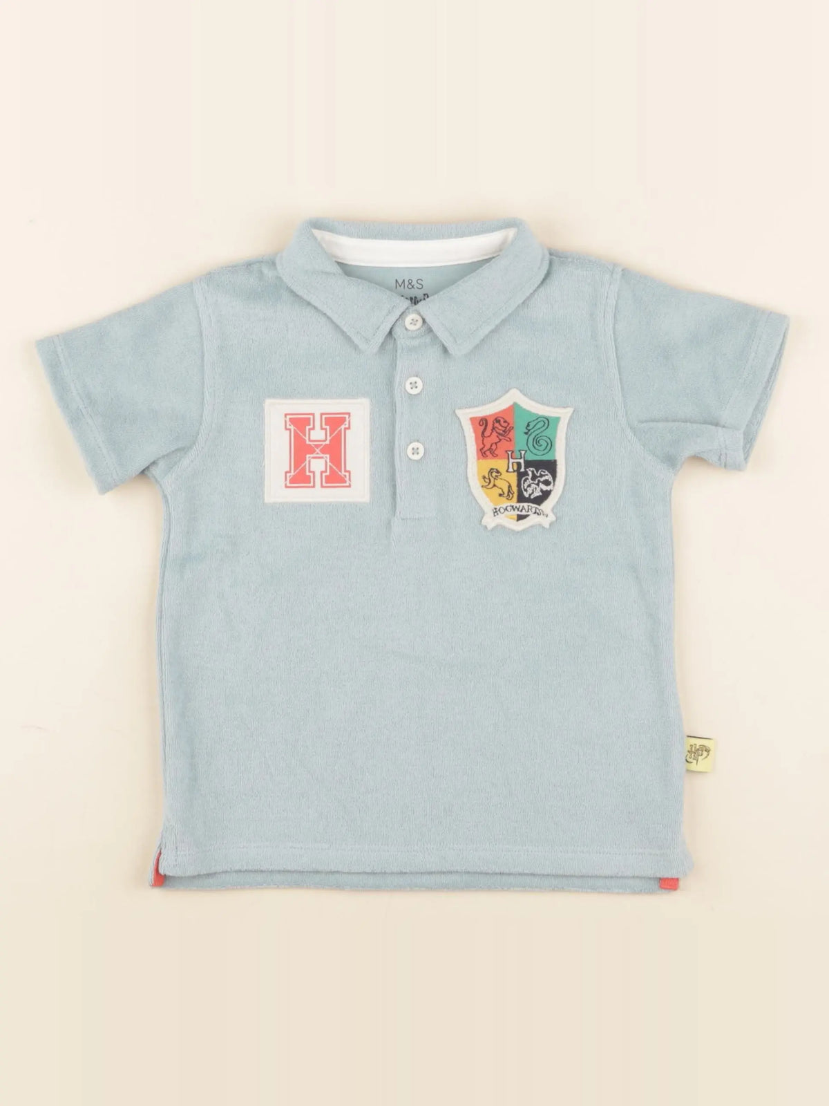 Marks & Spencer - polo vert - 18/24 mois