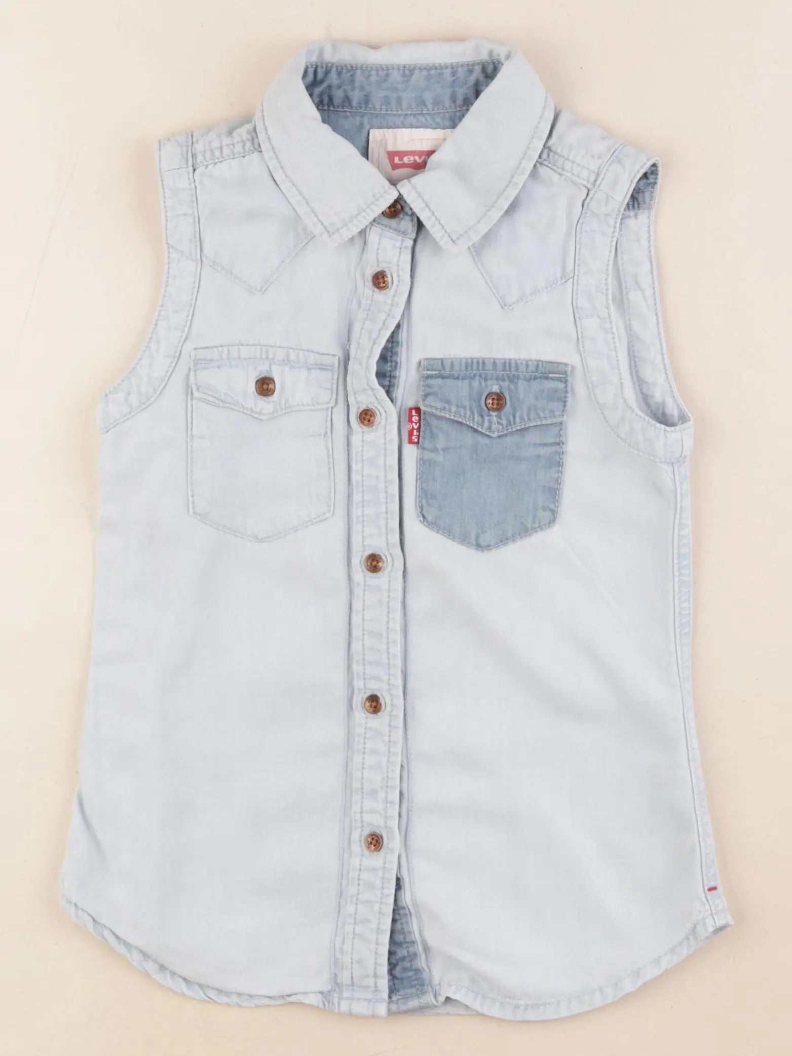 Levi's - chemise bleu - 8 ans