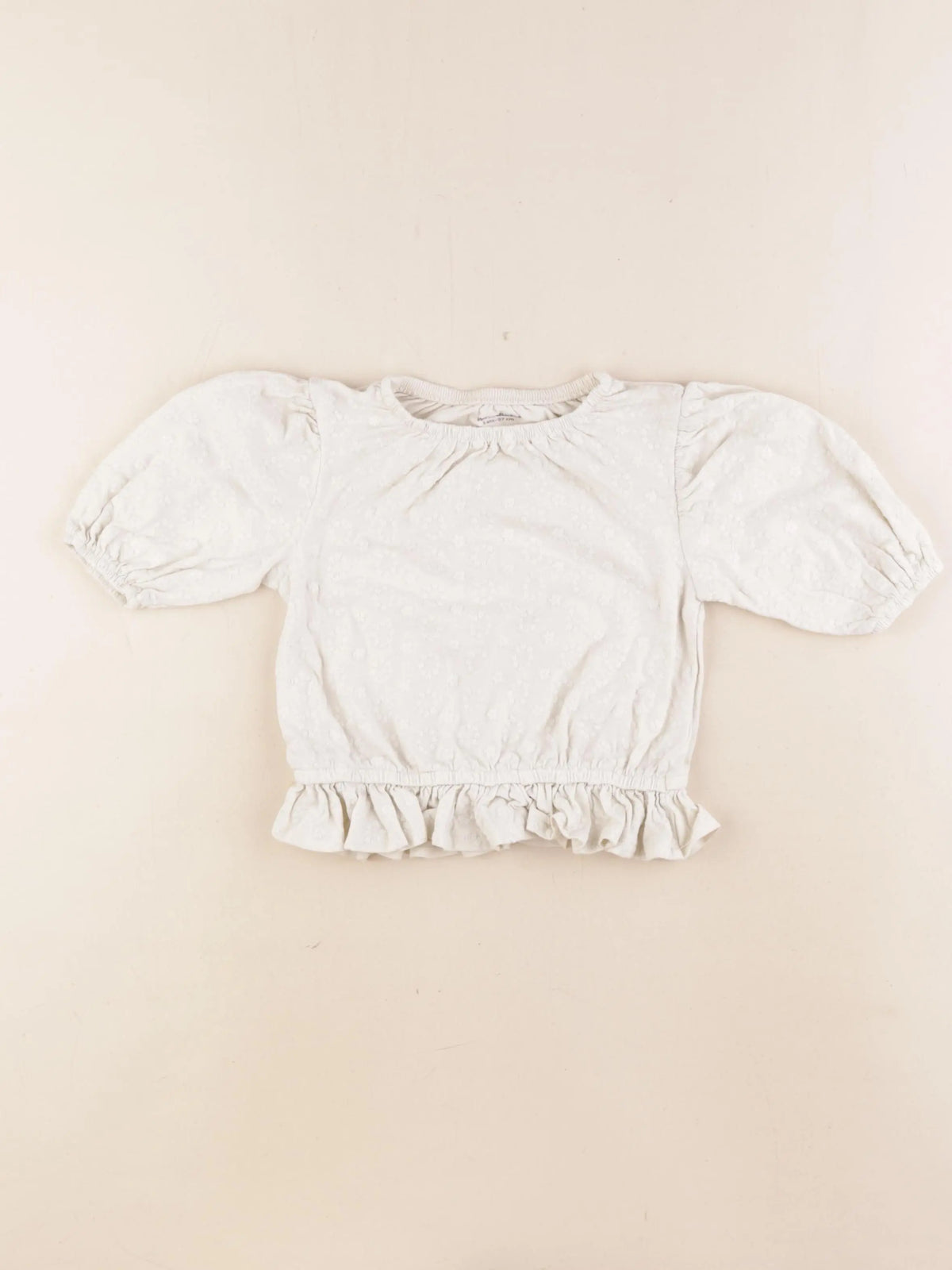 Vertbaudet - tee-shirt beige - 3 ans