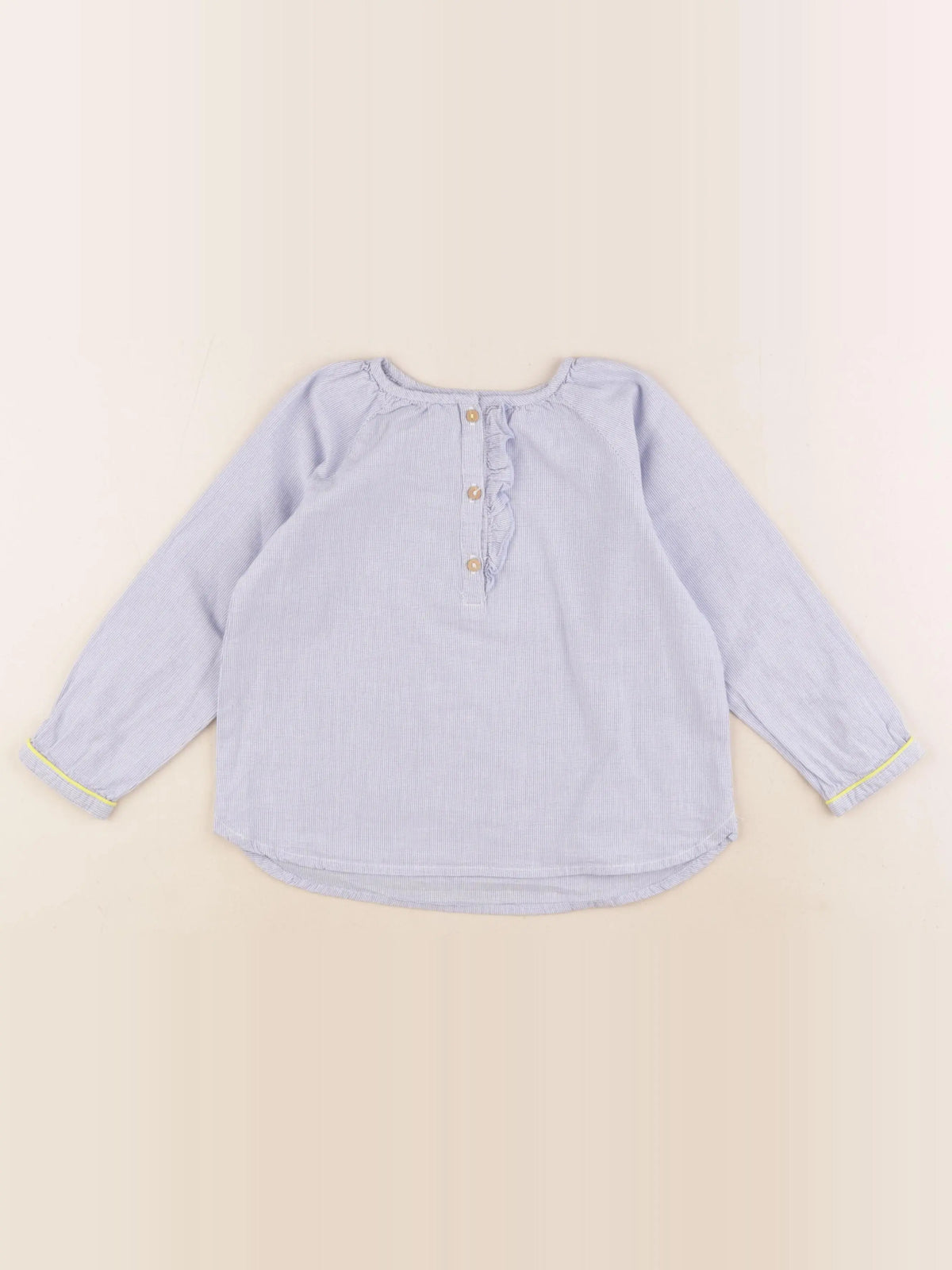 Zara - blouse bleu - 3/4 ans