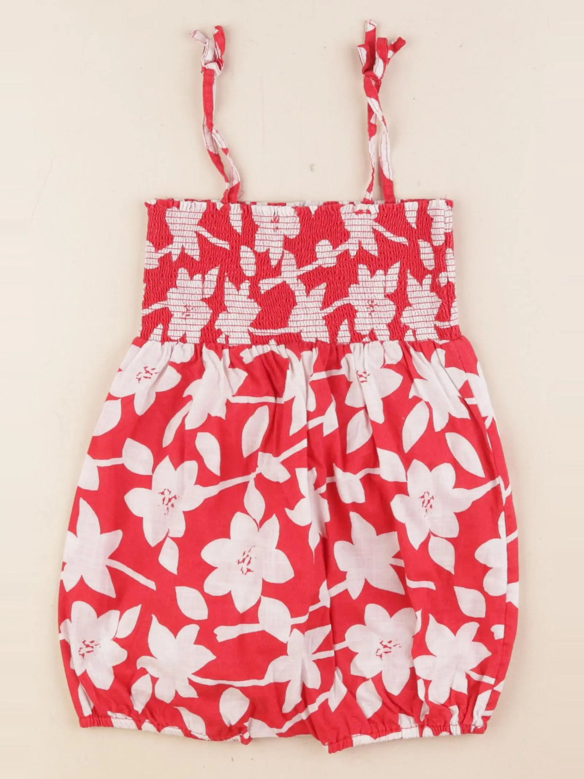 Boutchou - combinaison rouge - 24 mois