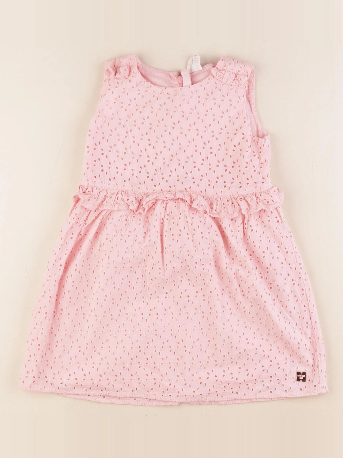 Carrément Beau - robe rose - 4 ans