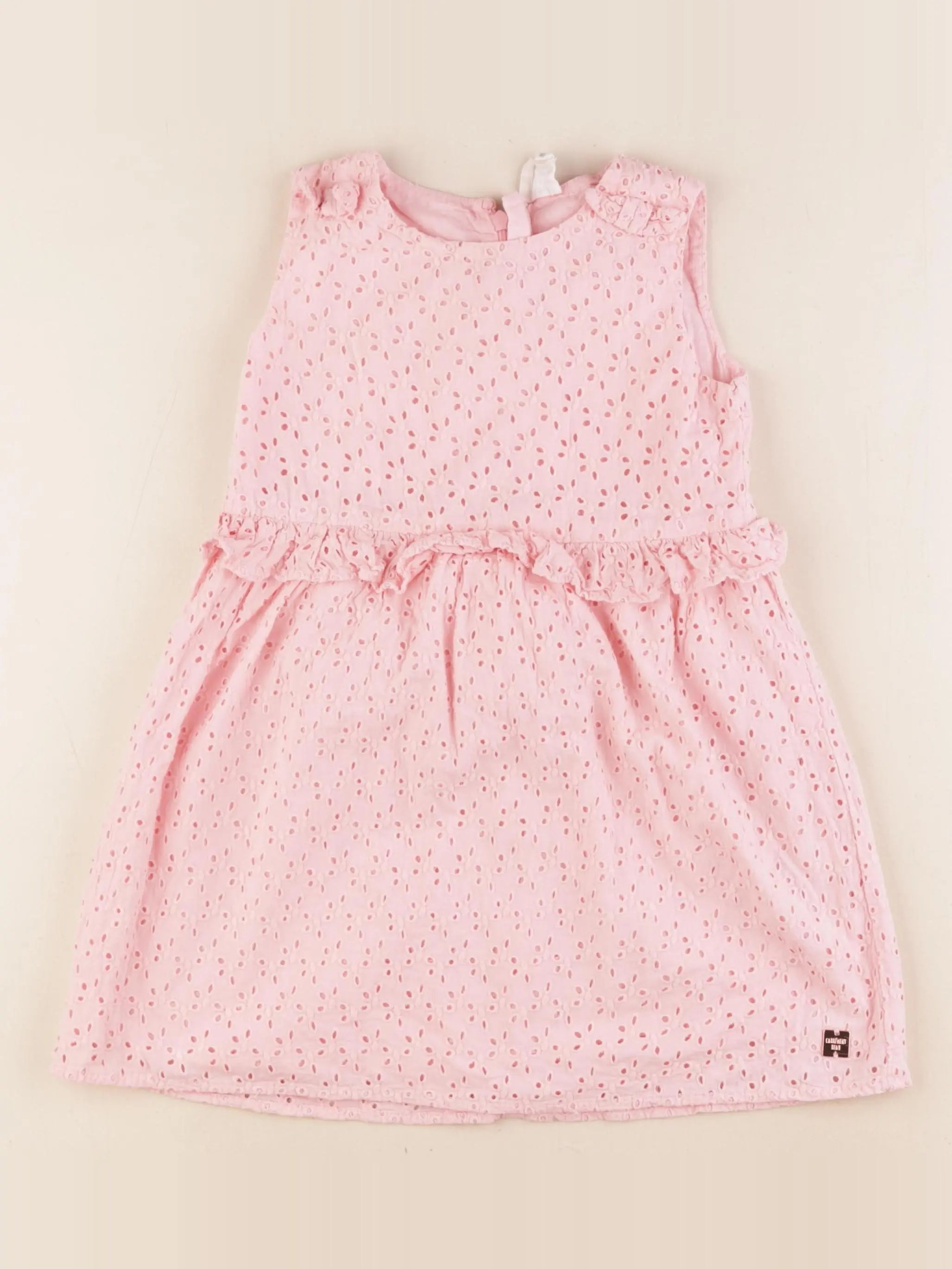 Carrément Beau - robe rose - 4 ans
